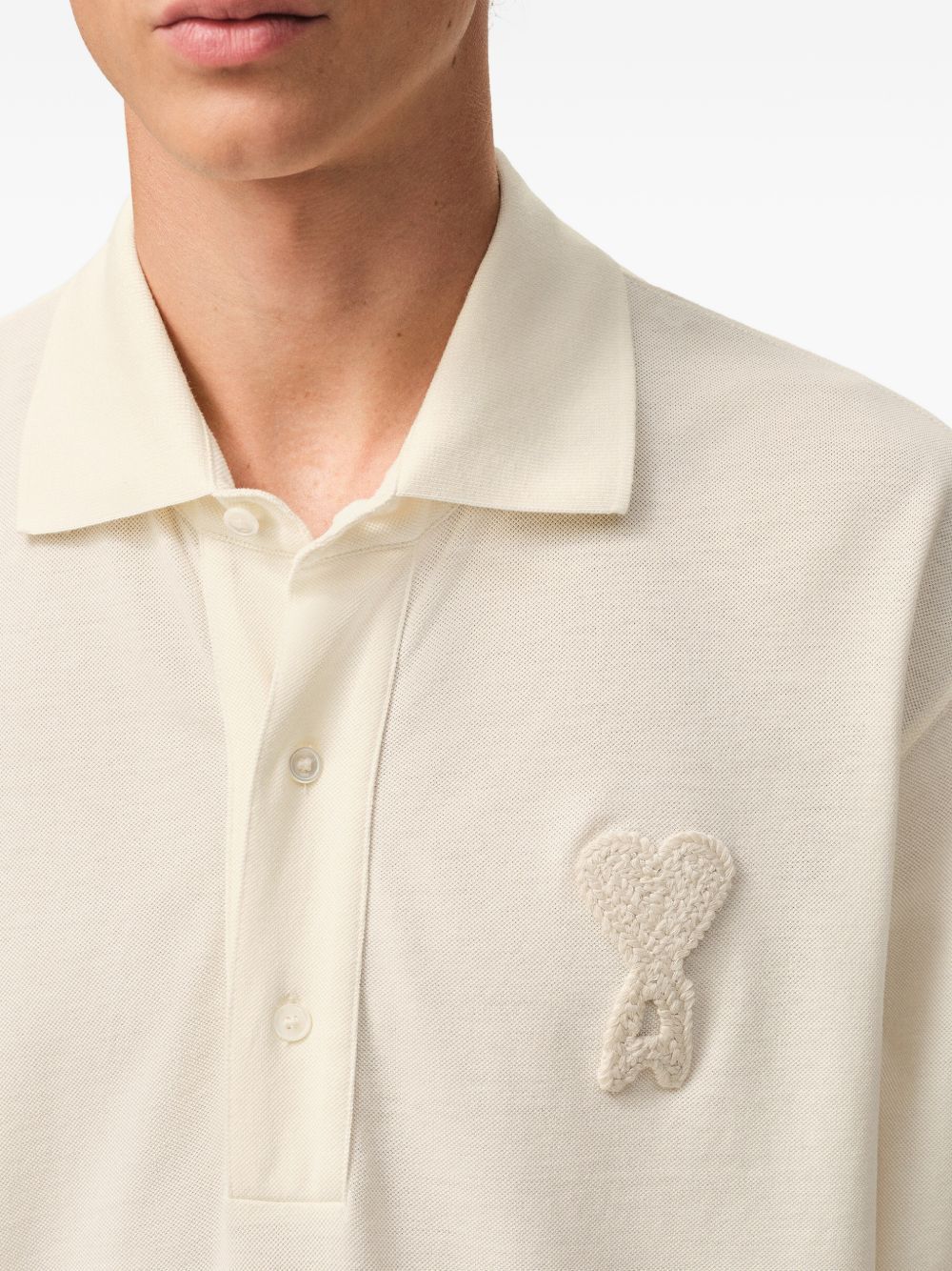 AMI AMI DE COEUR COTTON POLO SHIRT Size US S / EU 44-46 / 1 - 2 Thumbnail