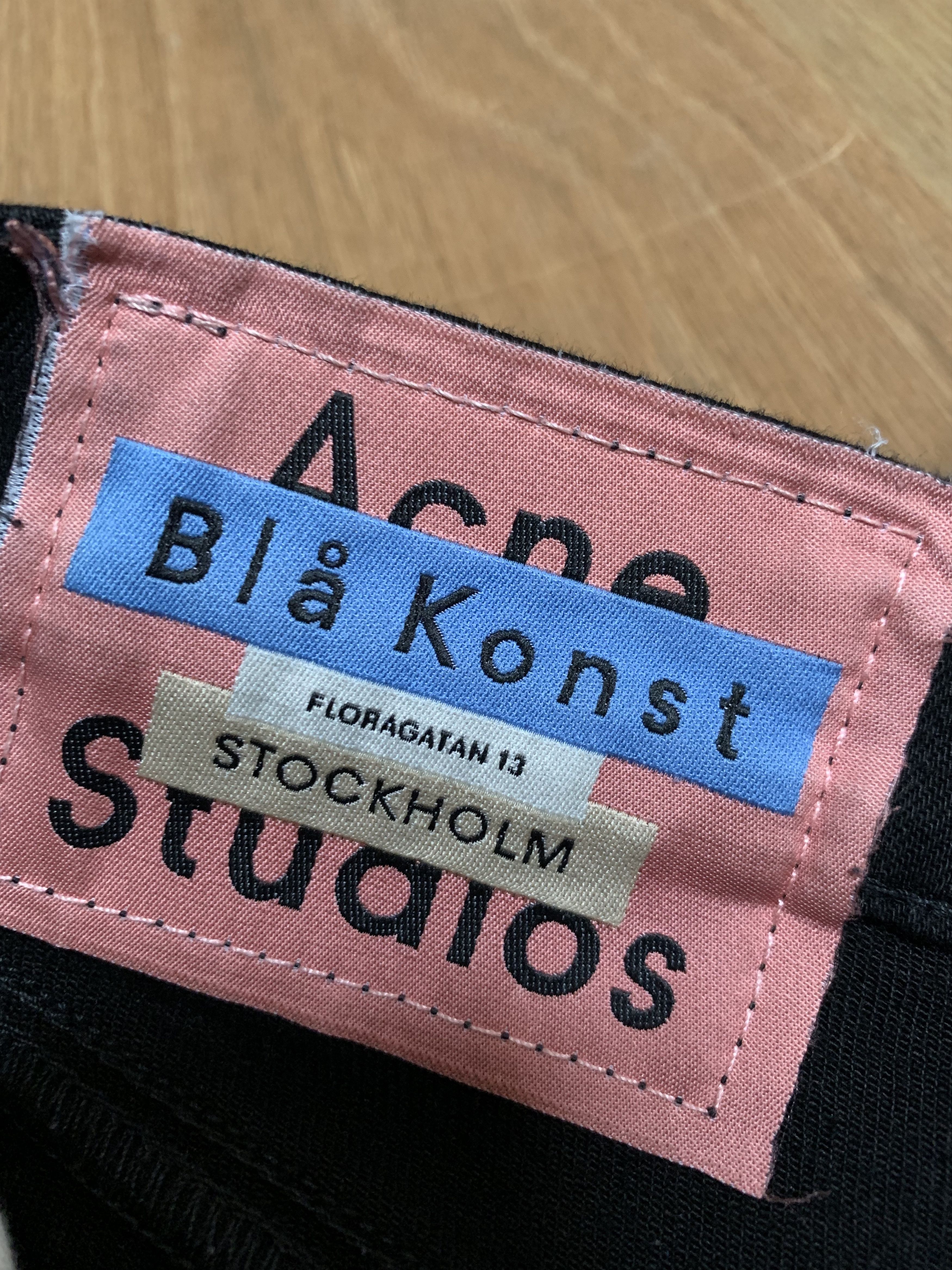Acne Studios Acne Max Stay Black Size US 28 / EU 44 - 3 Thumbnail