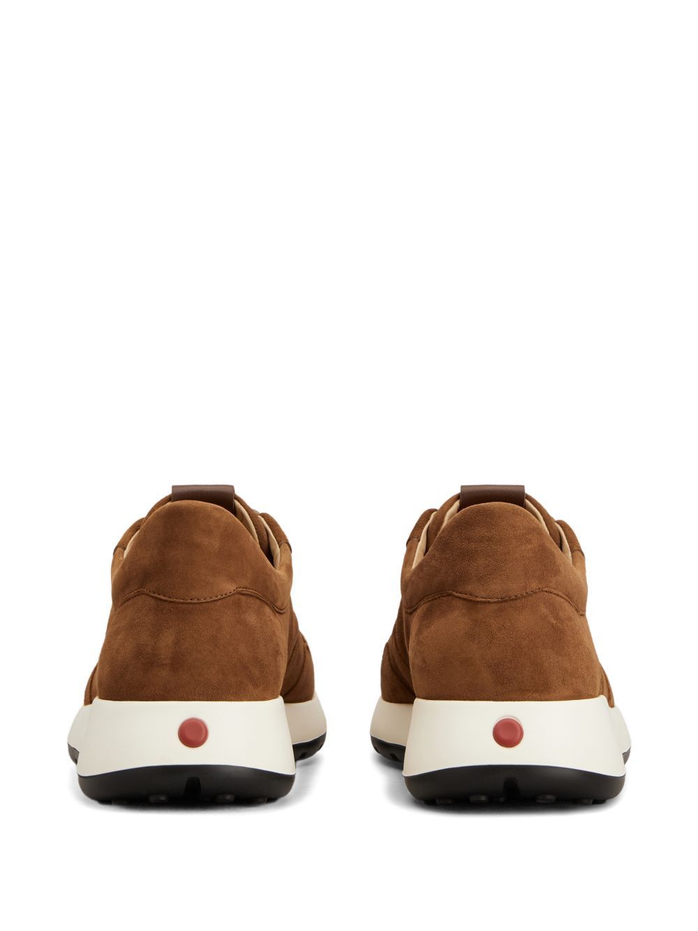 Tod's RED DOT LEATHER SNEAKERS Size US 7 / EU 40 - 2 Thumbnail