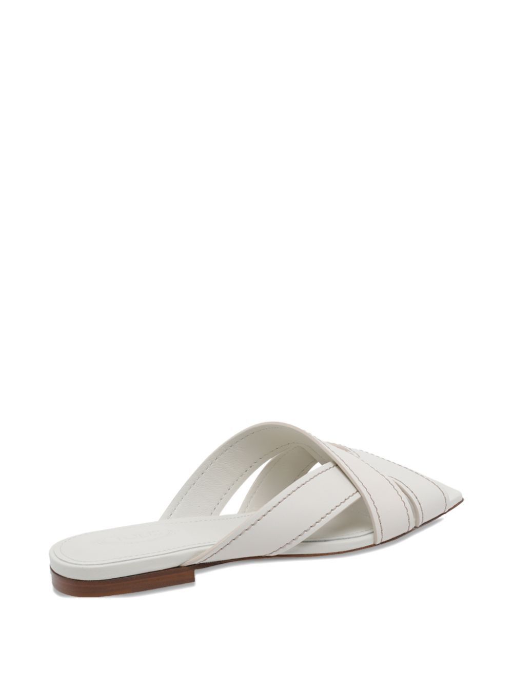Tod's LEATHER FLAT SANDALS Size US 8 / IT 38 - 4 Thumbnail