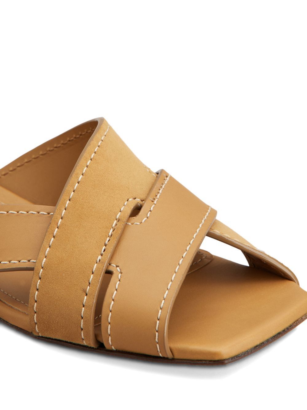 Tod's LEATHER FLAT SANDALS Size US 9 / IT 39 - 4 Thumbnail