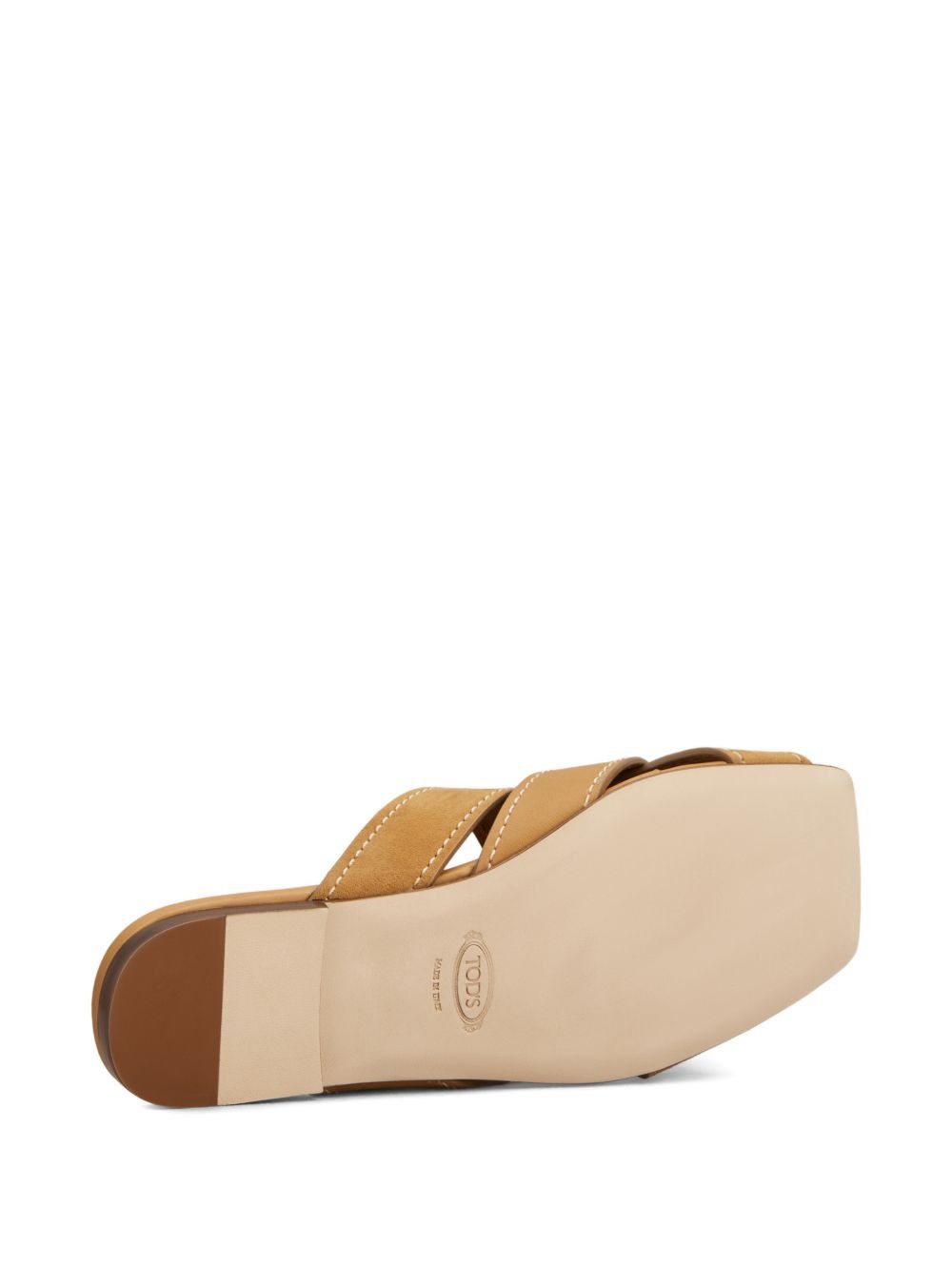 Tod's LEATHER FLAT SANDALS Size US 10 / IT 40 - 3 Thumbnail