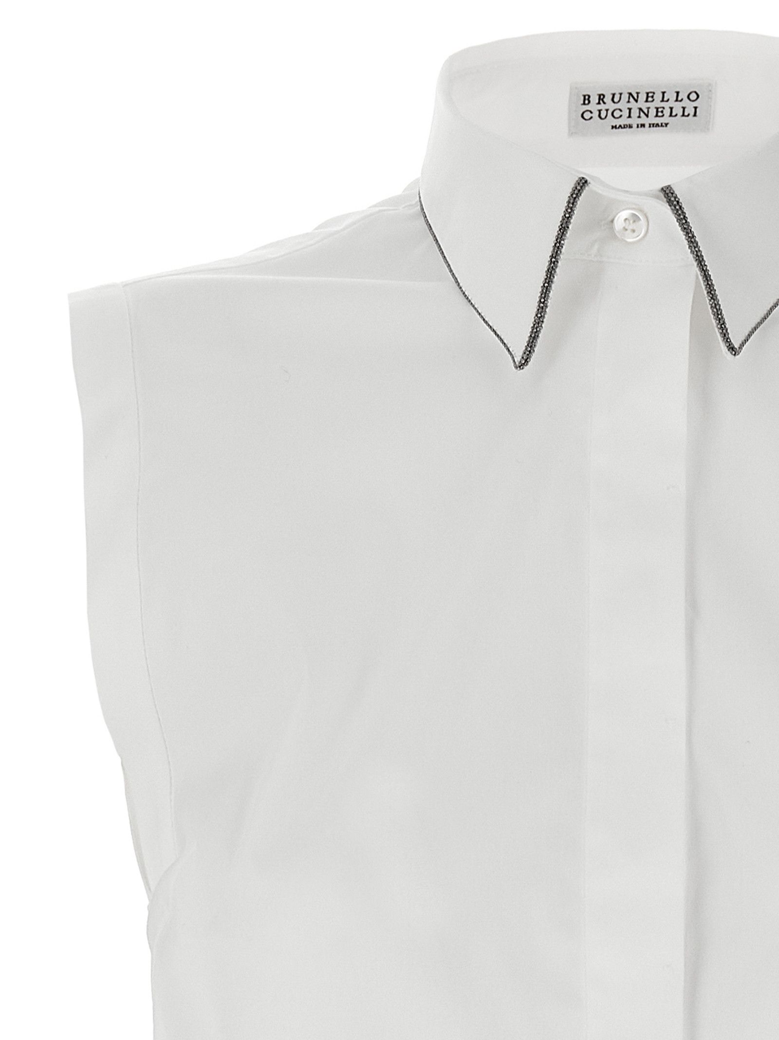 Brunello Cucinelli Monile Shirt Size M / US 6-8 / IT 42-44 - 3 Thumbnail
