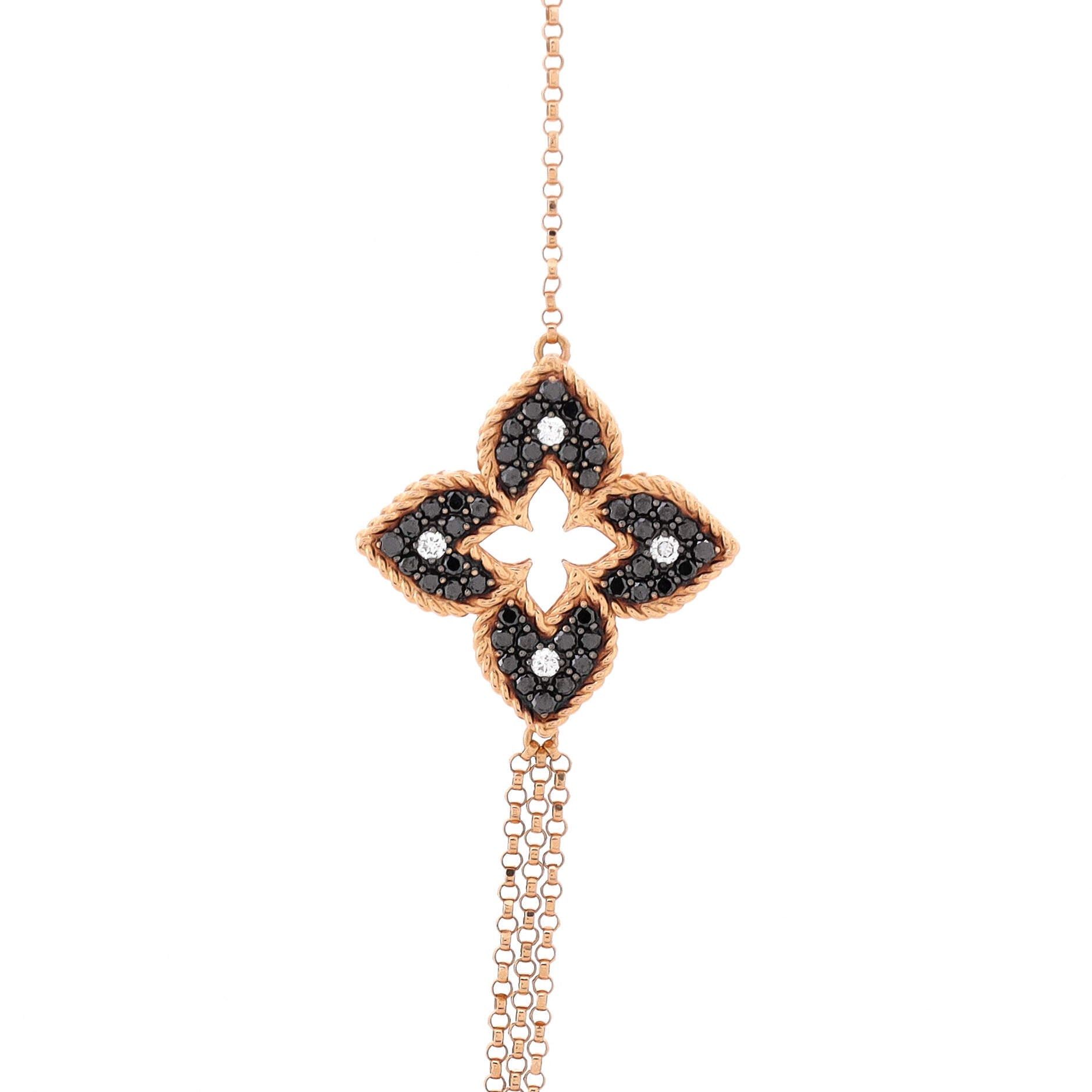 Other Petite Venetian Princess Flower Three Strand Long Necklace Size ONE SIZE - 4 Thumbnail