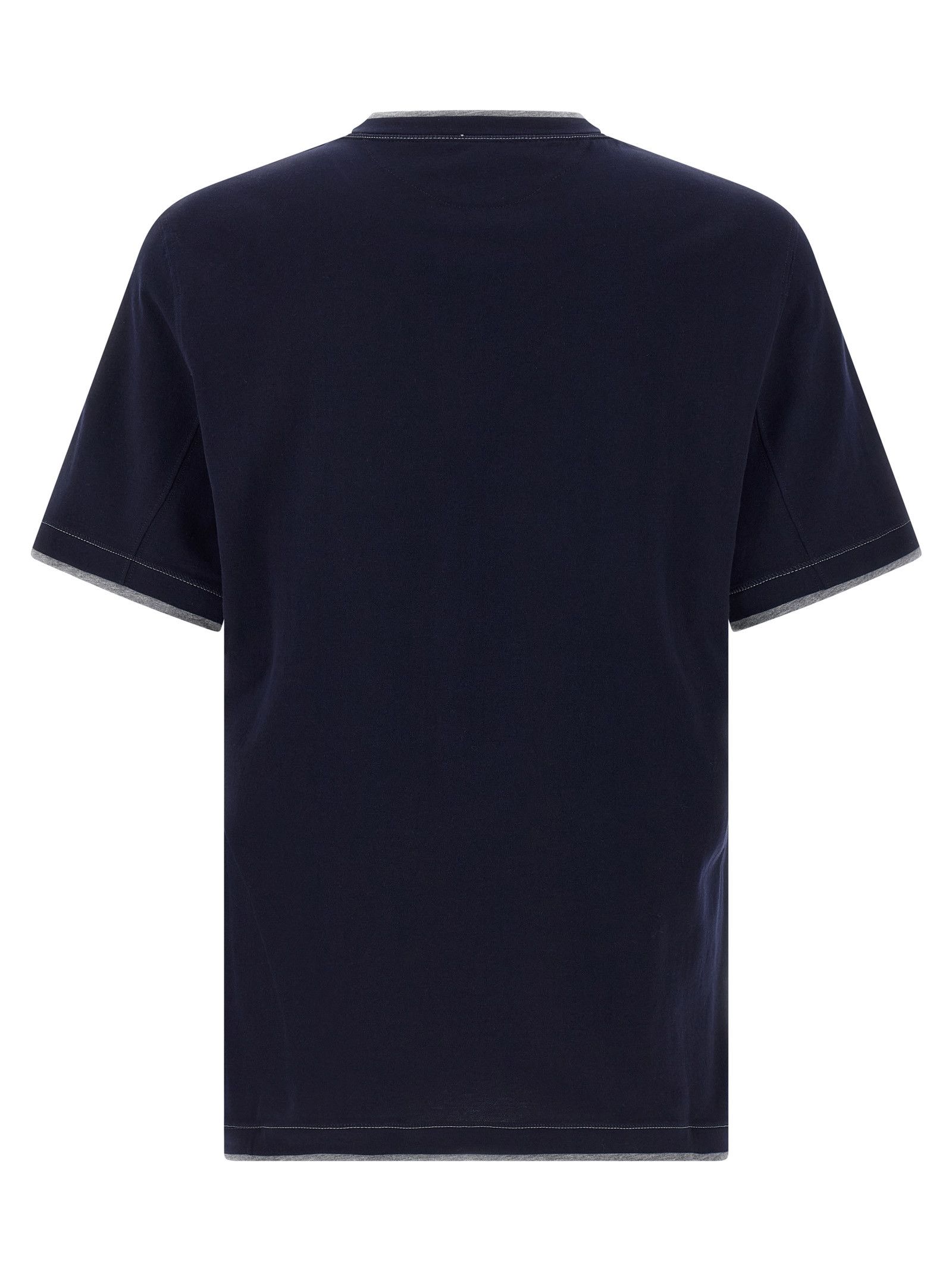 Brunello Cucinelli Double layer t-shirt Size US S / EU 44-46 / 1 - 2 Thumbnail