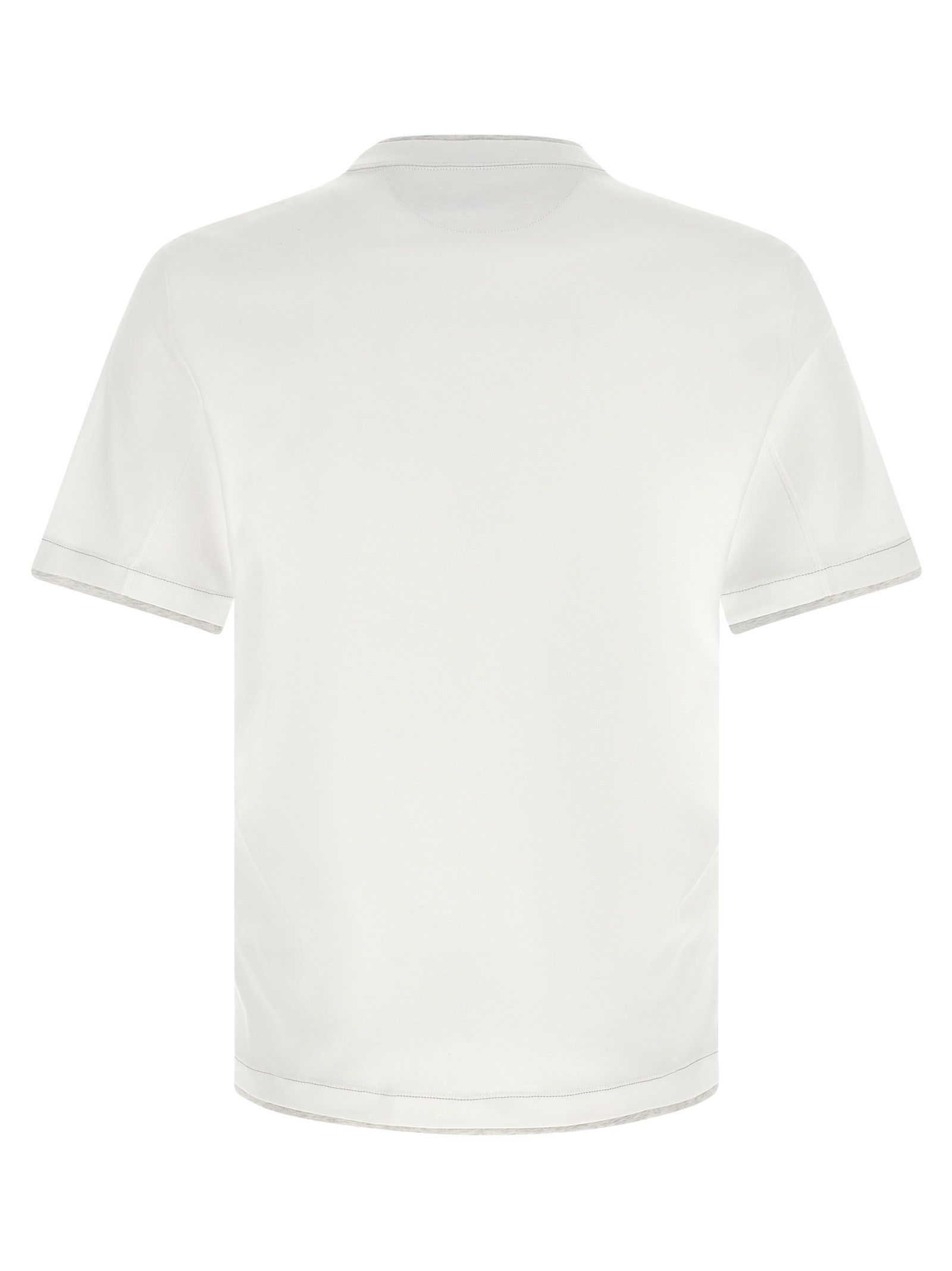 Brunello Cucinelli Double layer t-shirt Size US S / EU 44-46 / 1 - 2 Thumbnail
