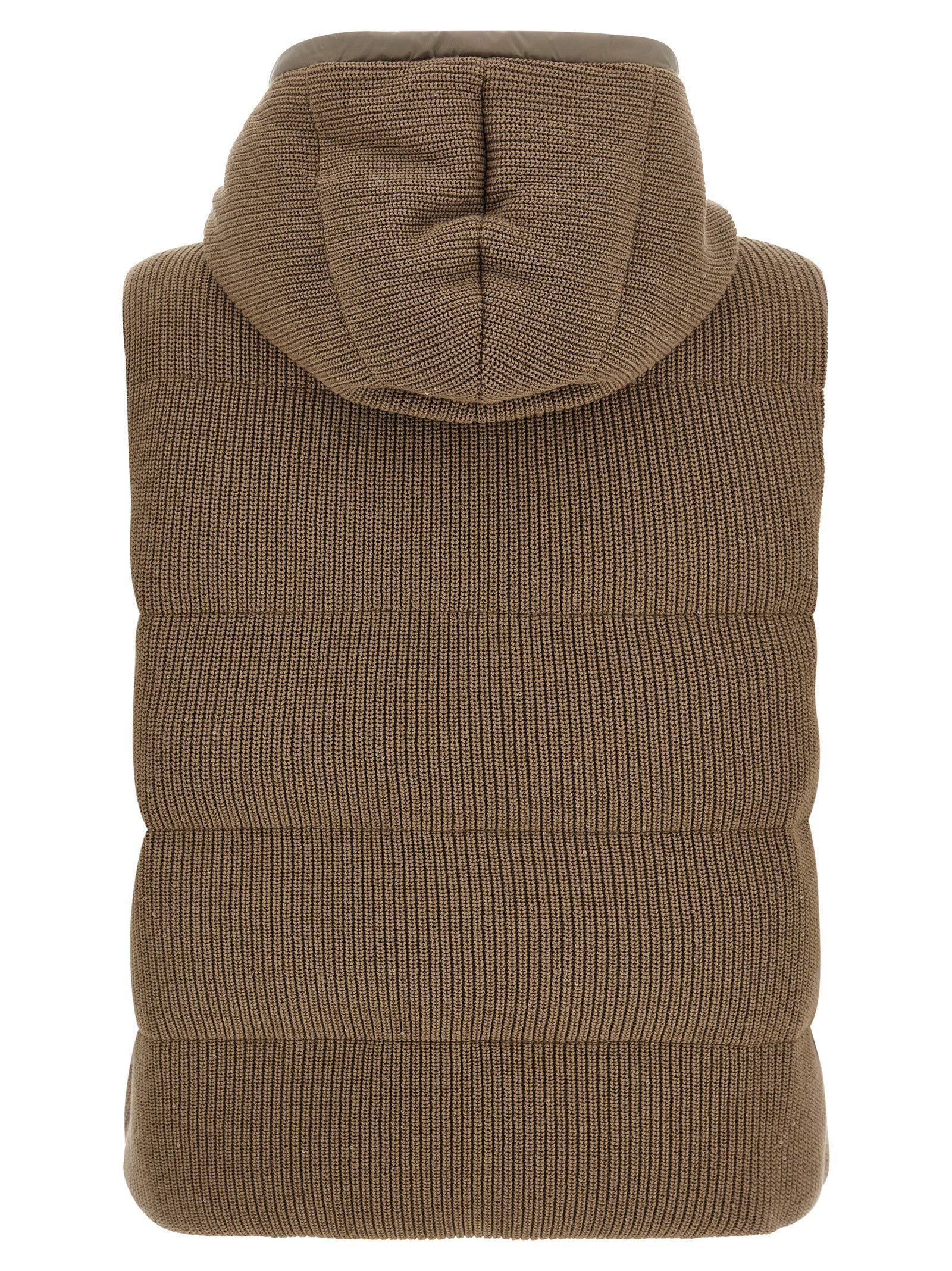 Brunello Cucinelli Sleeveless down jacket Size S / US 4 / IT 40 - 3 Thumbnail