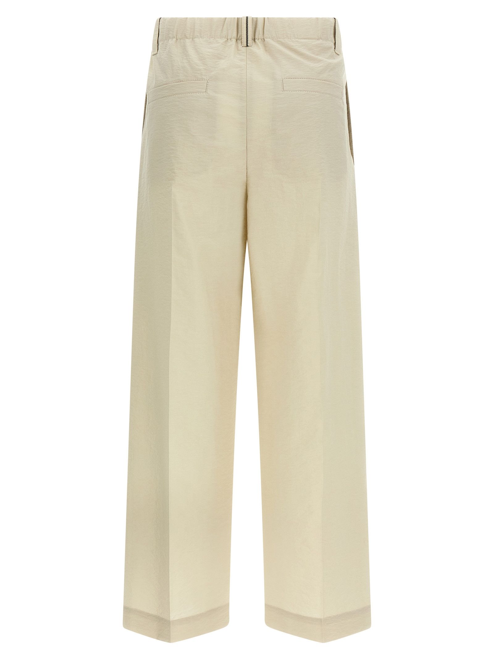 Brunello Cucinelli Cotton trousers Size 28" / US 6 / IT 42 - 2 Thumbnail