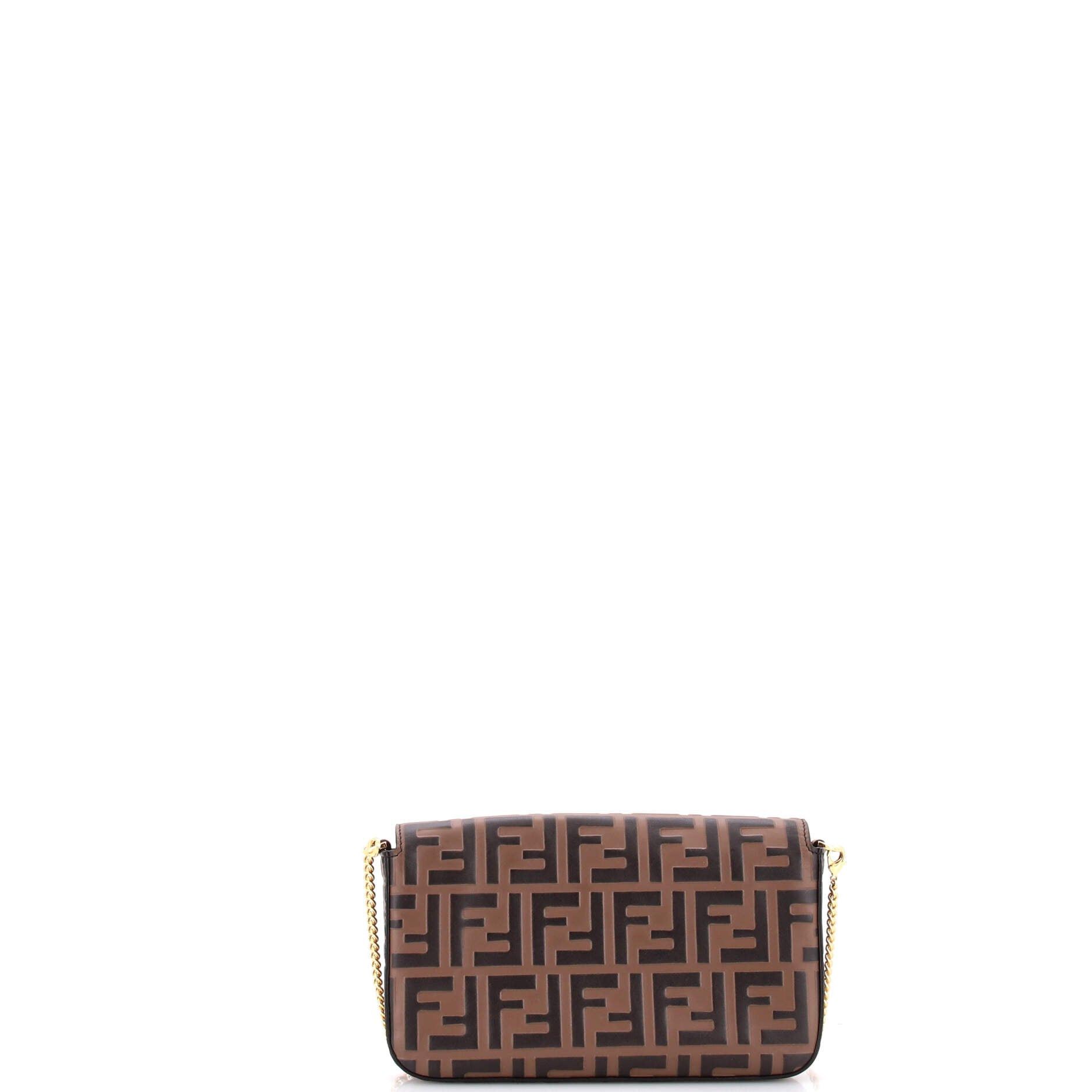Fendi F is Envelope Clutch on Chain Size ONE SIZE - 4 Thumbnail