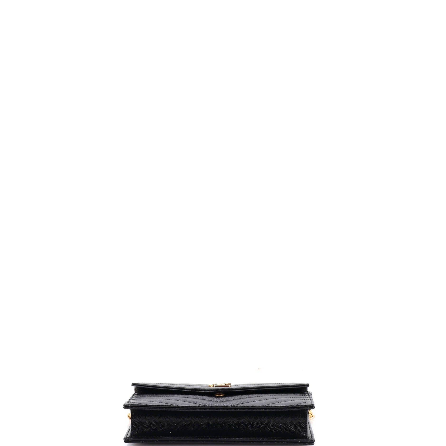 Saint Laurent Paris Classic Monogram Wallet on Chain Size ONE SIZE - 4 Thumbnail