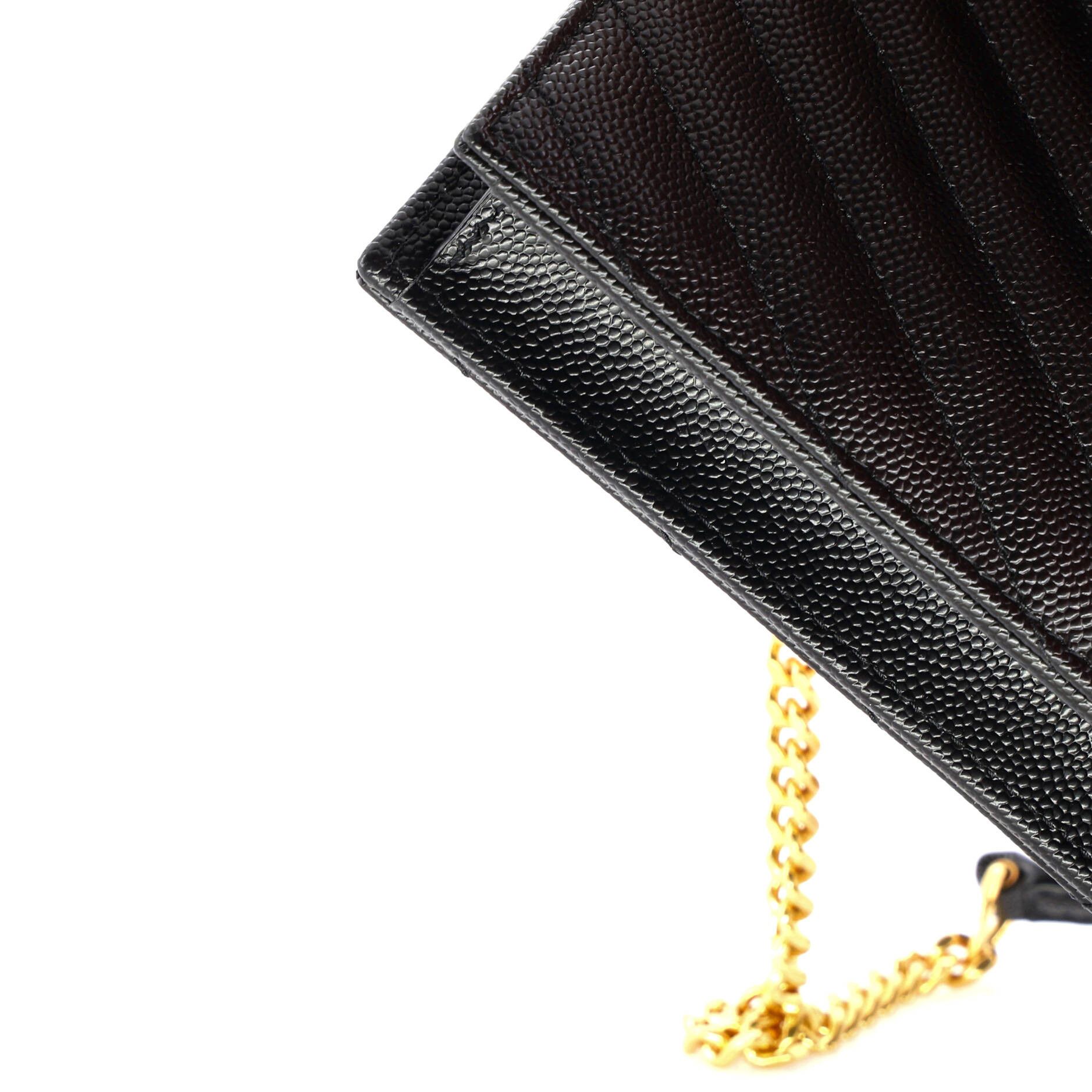 Saint Laurent Paris Classic Monogram Wallet on Chain Size ONE SIZE - 7 Thumbnail