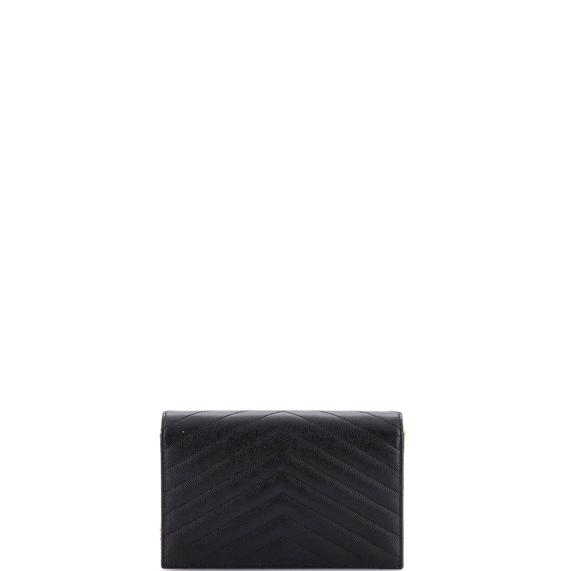Saint Laurent Paris Classic Monogram Wallet on Chain Size ONE SIZE - 3 Thumbnail