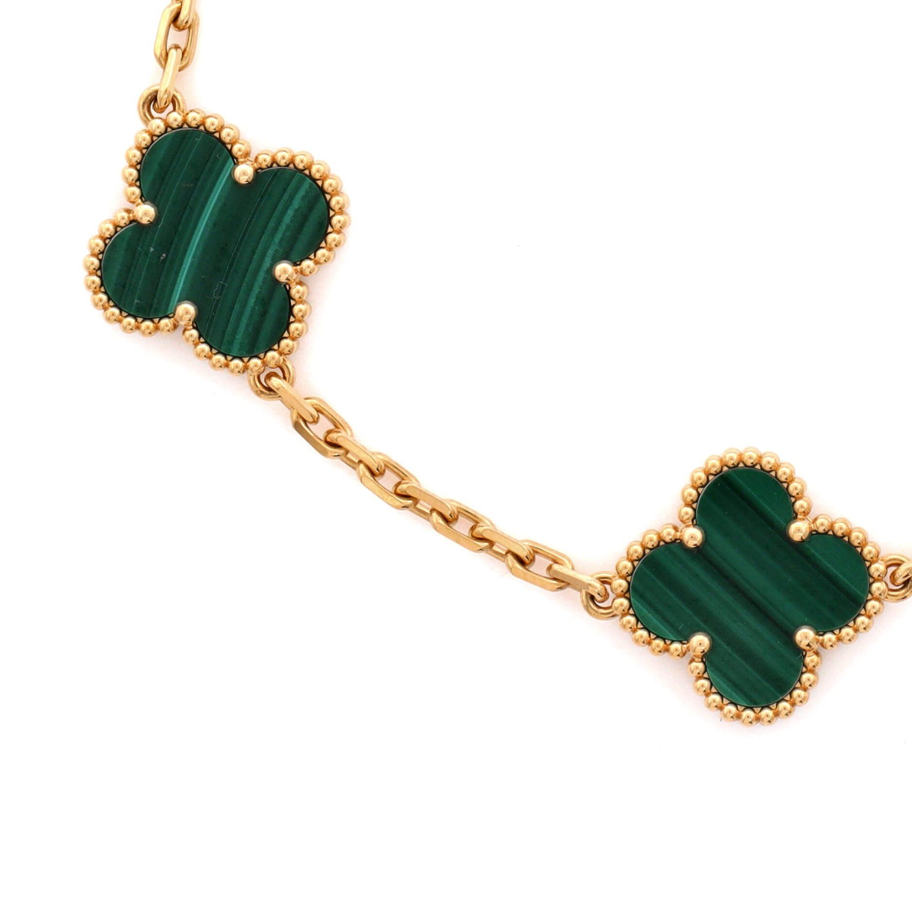 Van Cleef & Arpels Vintage Alhambra 5 Motifs Bracelet Size ONE SIZE - 3 Thumbnail