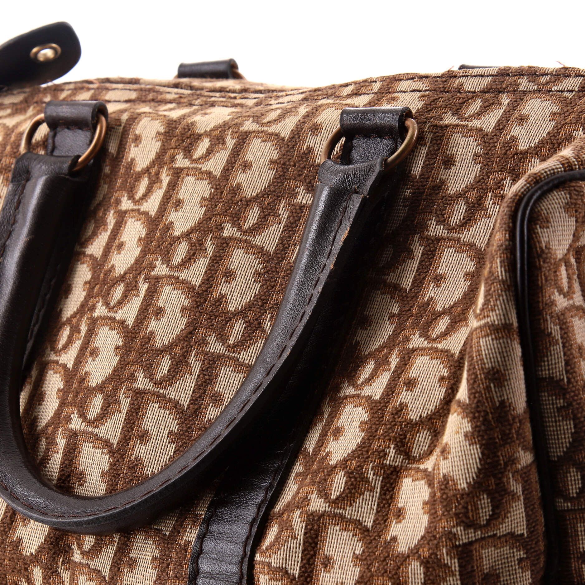 Dior Vintage Trotter Boston Bag Size ONE SIZE - 6 Thumbnail