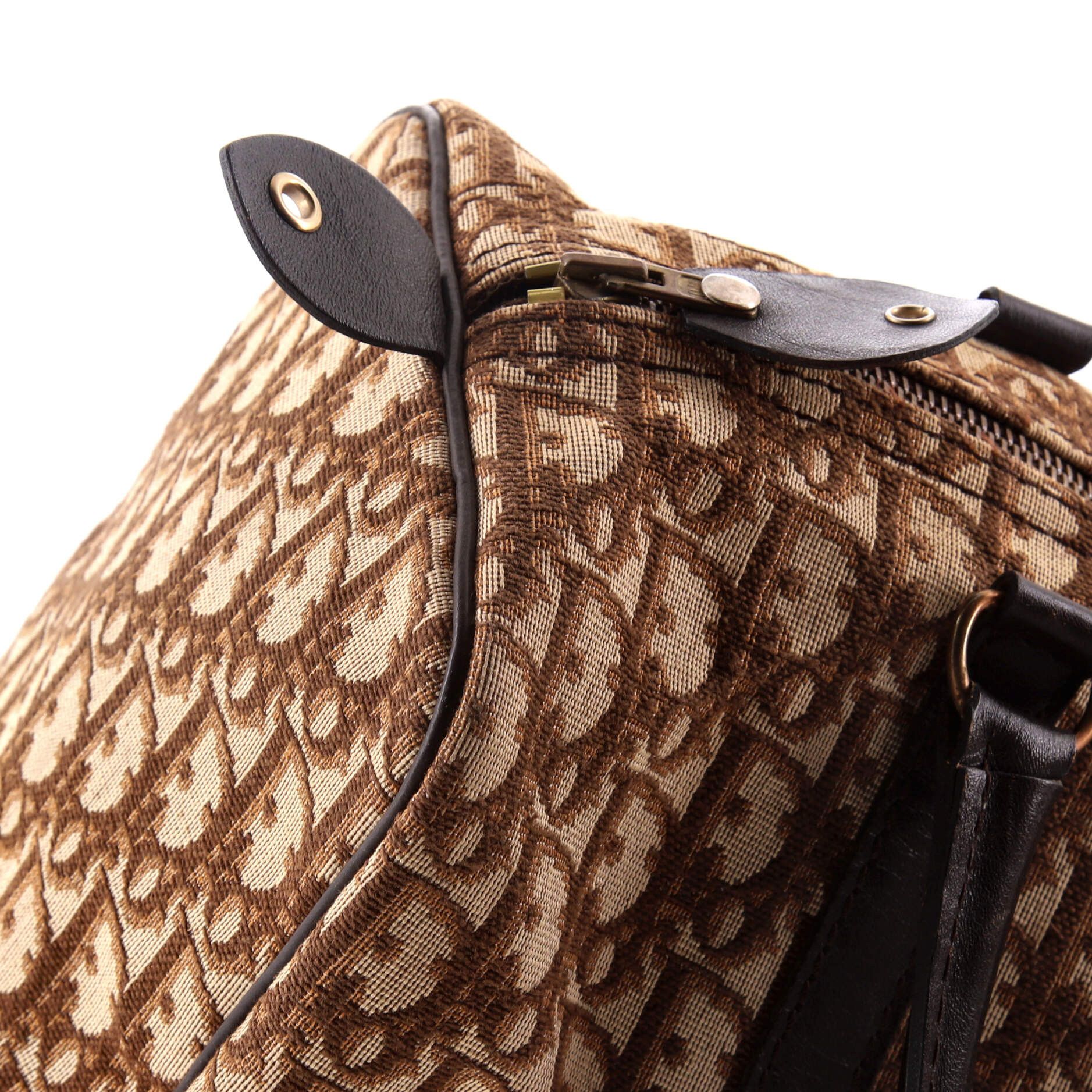 Dior Vintage Trotter Boston Bag Size ONE SIZE - 7 Thumbnail