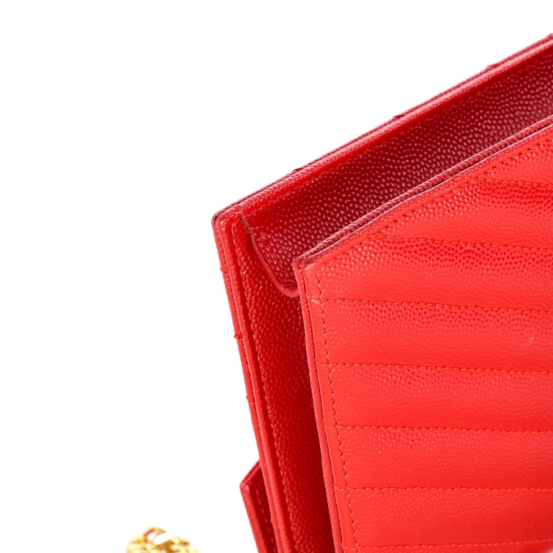 Saint Laurent Paris Classic Monogram Wallet on Chain Size ONE SIZE - 7 Thumbnail