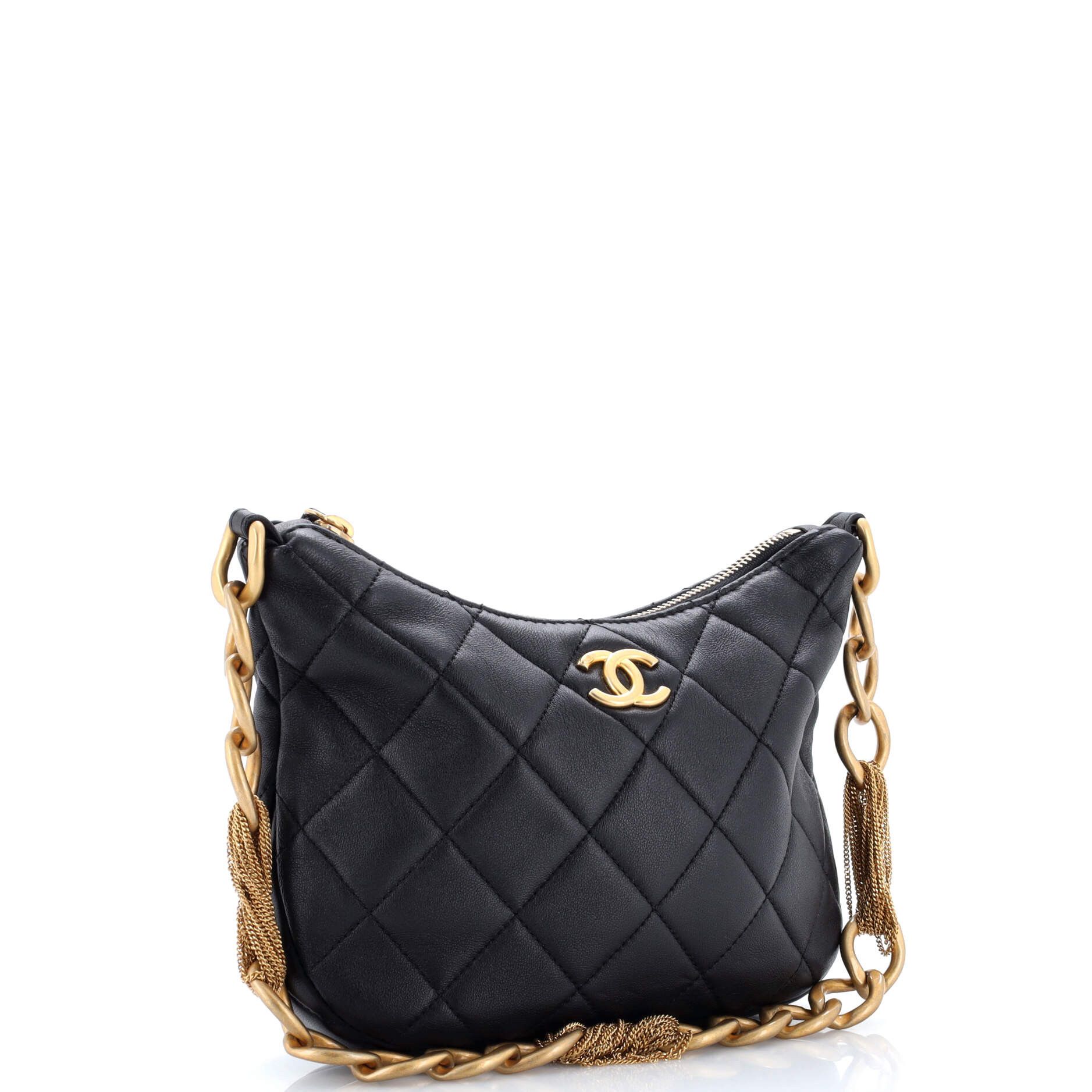 Chanel CC Mixed Chain Link Zip Hobo Size ONE SIZE - 2 Thumbnail