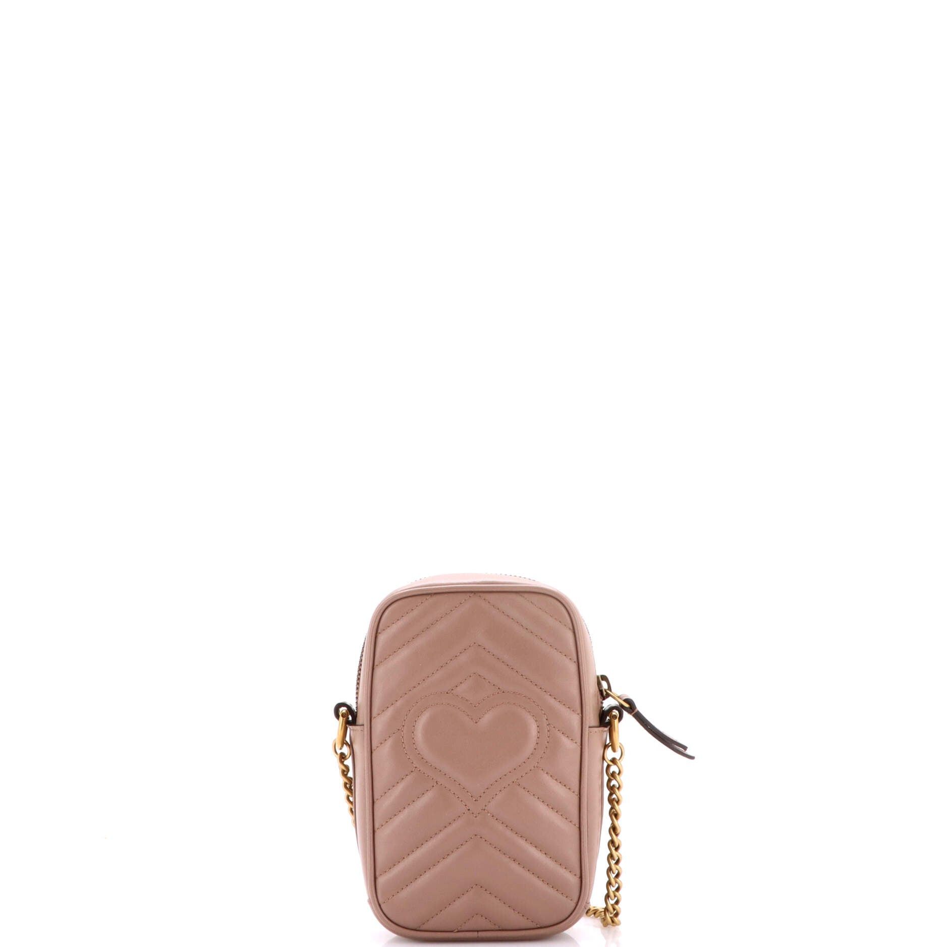 Gucci GG Marmont Vertical Phone Crossbody Bag Size ONE SIZE - 3 Thumbnail
