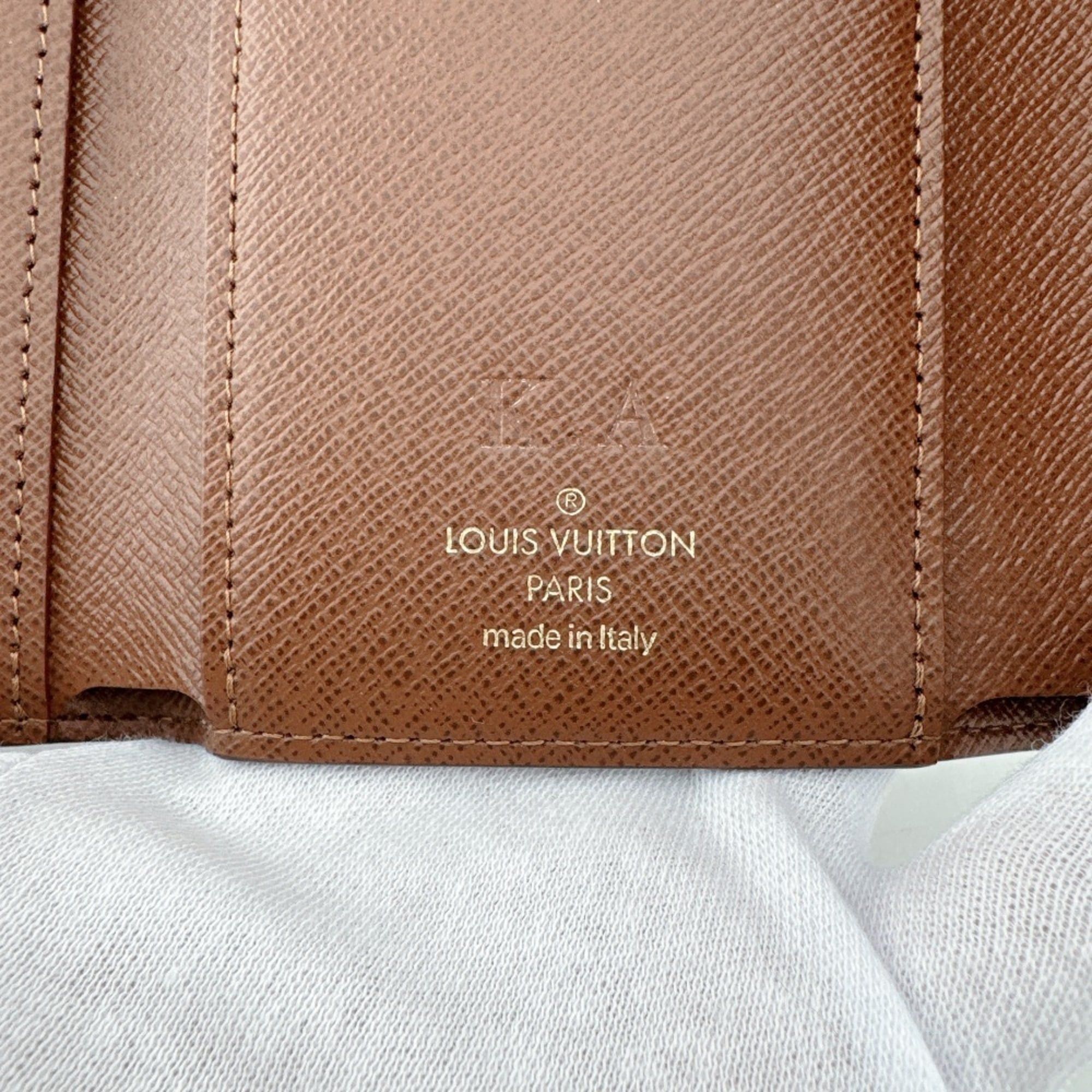 Louis Vuitton LOUIS VUITTON M62472 Portefeuille Victorine Monogram Tri-fold Wallet Brown Size ONE SIZE - 9 Thumbnail