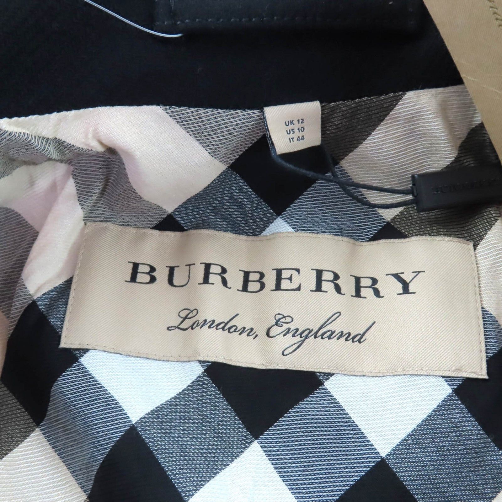 Burberry Burberry BURBERRY Wool Coat Textile Outerwear DUTY FREE for USA Size ONE SIZE - 7 Thumbnail