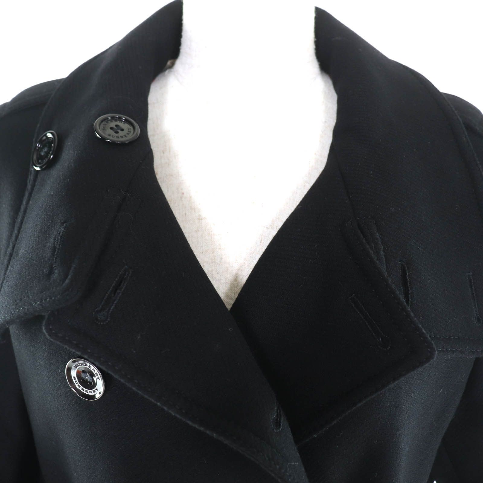 Burberry Burberry BURBERRY Wool Coat Textile Outerwear DUTY FREE for USA Size ONE SIZE - 4 Thumbnail