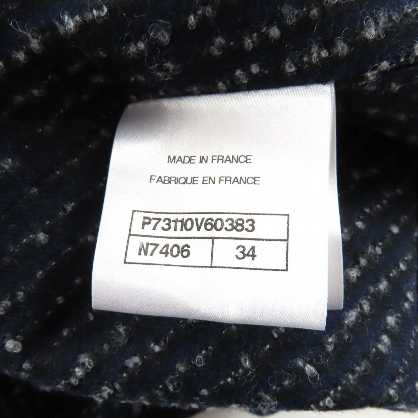 Chanel Chanel CHANEL Runway-style Wool Tweed Coat Textile Outerwear P73110 DUTY FREE for USA Size ONE SIZE - 10 Thumbnail