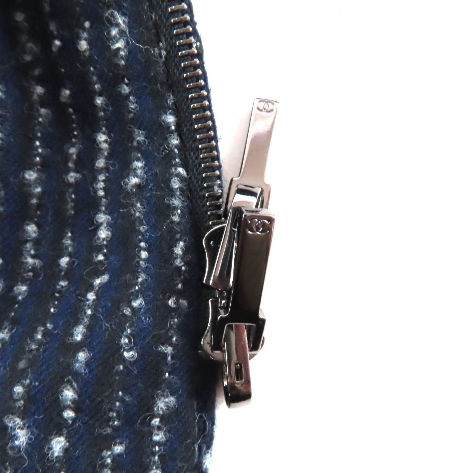 Chanel Chanel CHANEL Runway-style Wool Tweed Coat Textile Outerwear P73110 DUTY FREE for USA Size ONE SIZE - 8 Thumbnail