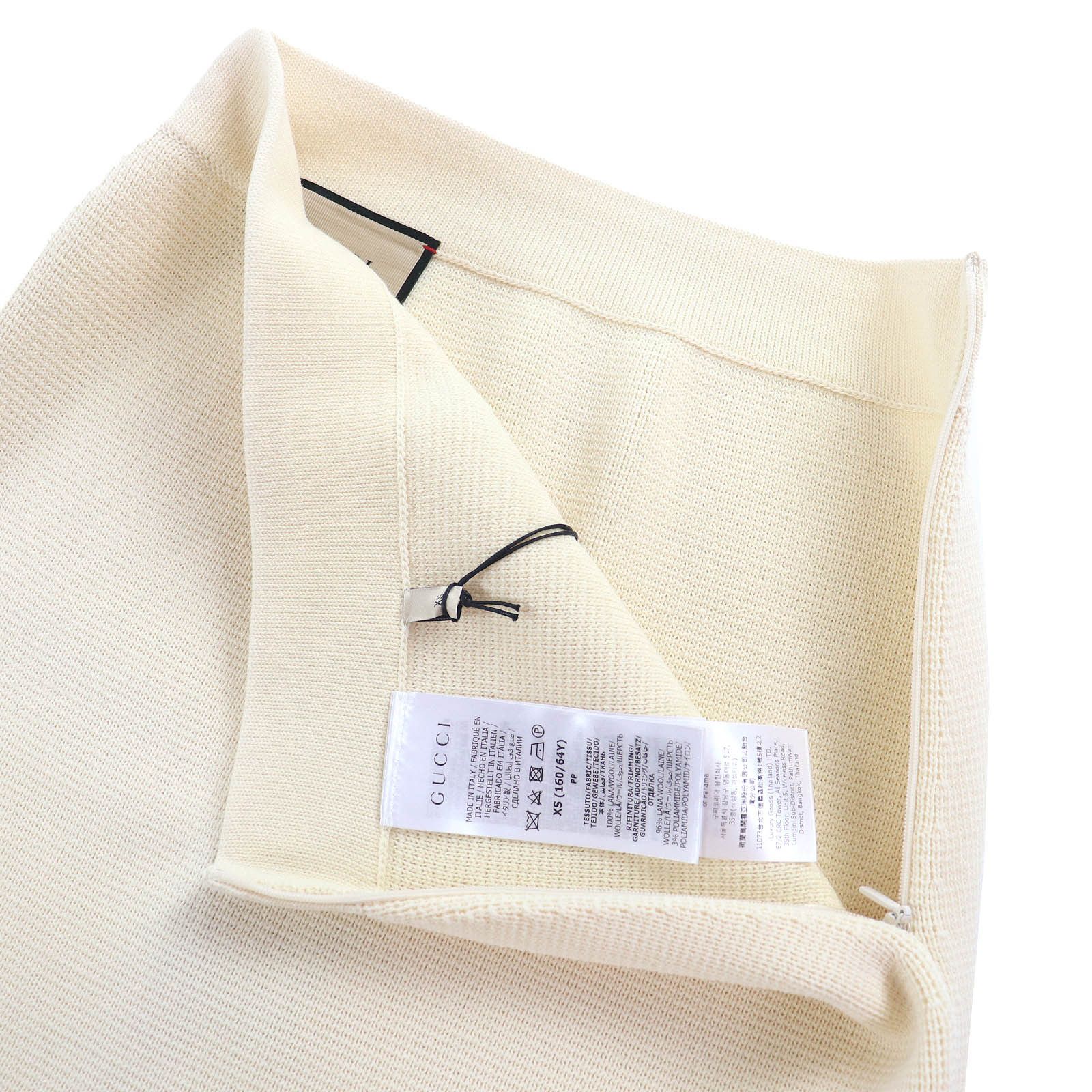 Gucci Gucci GUCCI Wool Knit Skirt Textile Skirts 726801 DUTY FREE for USA Size ONE SIZE - 4 Thumbnail