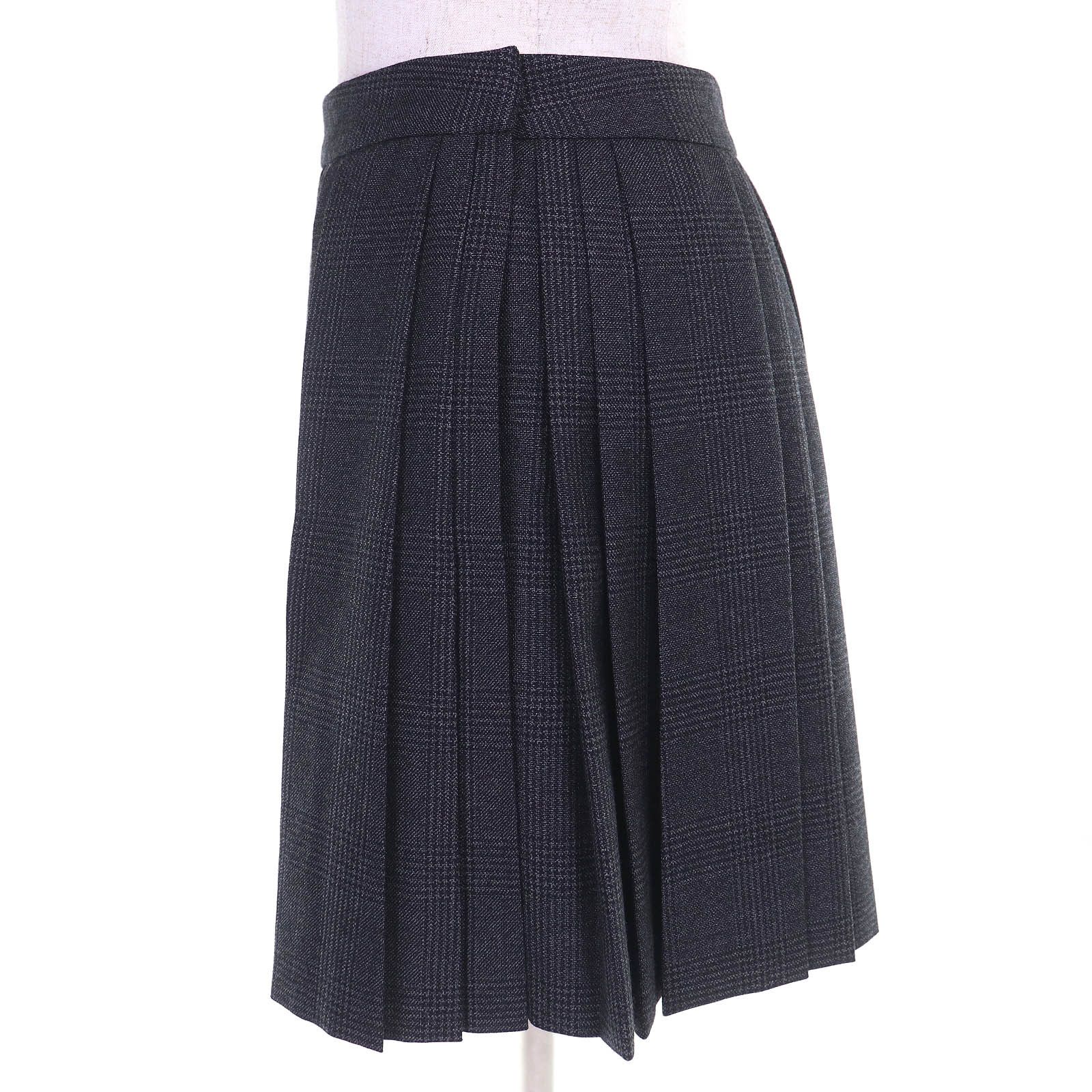 Celine Celine CELINE Pleated skirt Wool Skirt Textile Skirts 2J066213F DUTY FREE for USA Size ONE SIZE - 2 Thumbnail