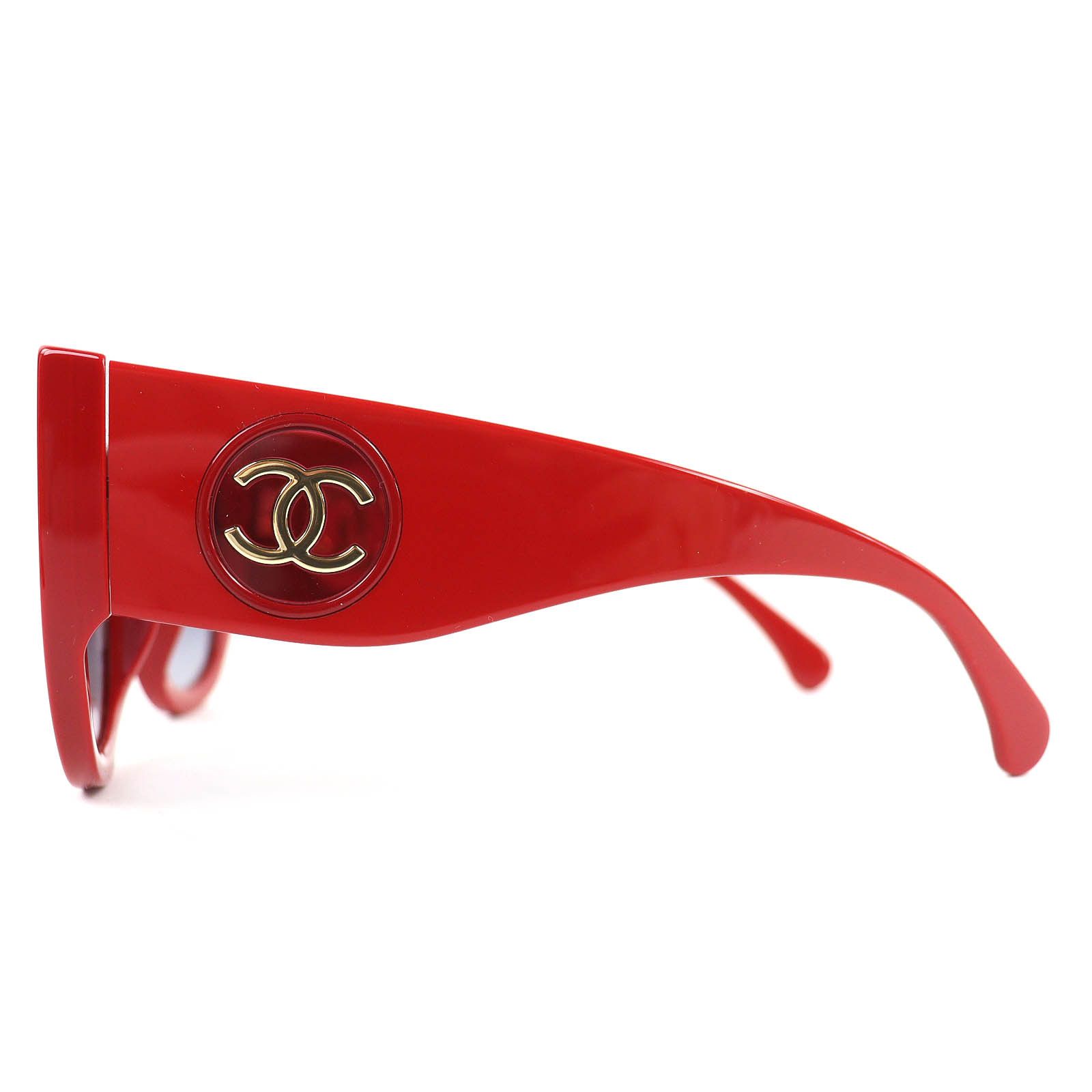 Chanel Chanel CHANEL Butterfly Shape Sunglasses Plastic / Synthetic Sunglasses 5550-A DUTY FREE for USA Size ONE SIZE - 4 Thumbnail