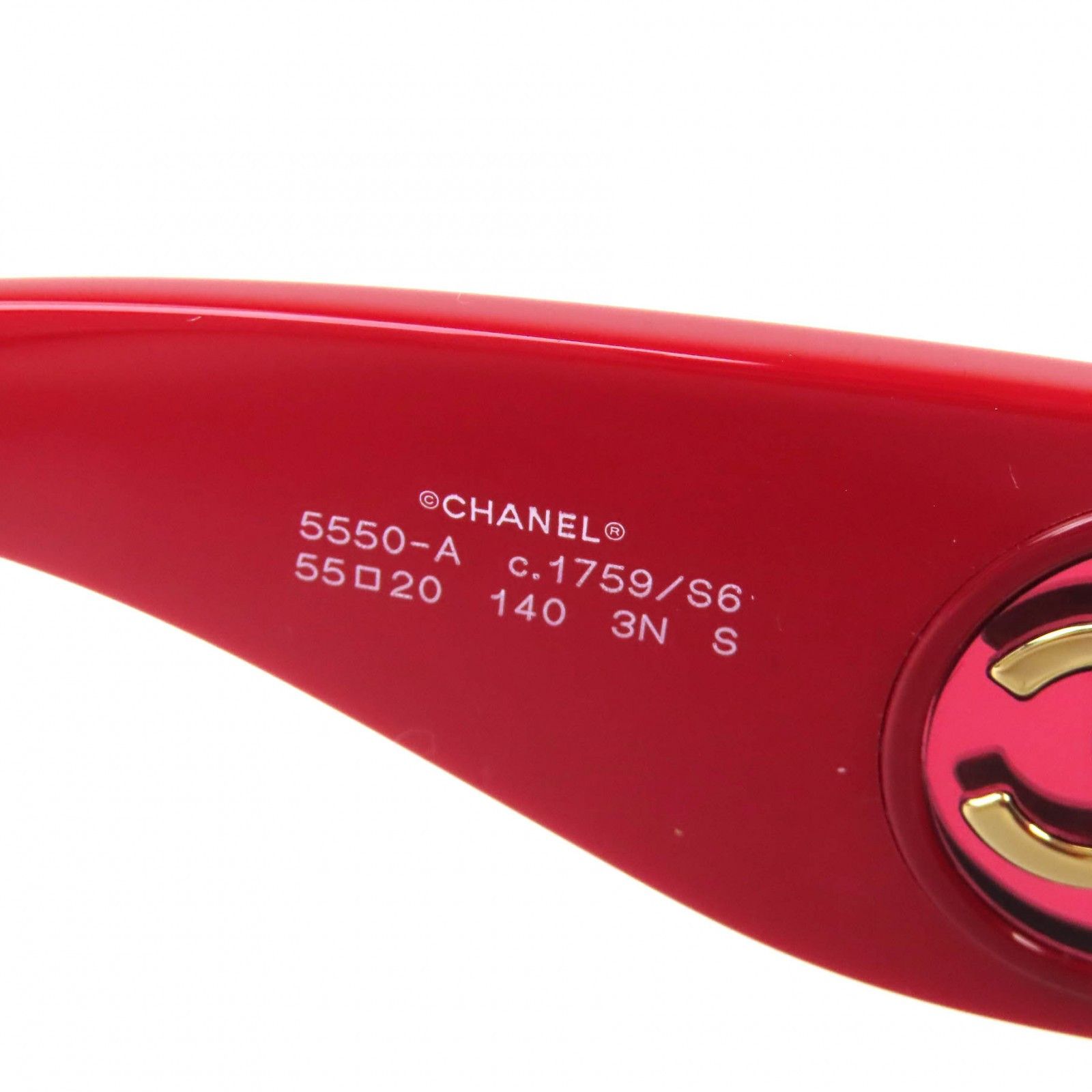 Chanel Chanel CHANEL Butterfly Shape Sunglasses Plastic / Synthetic Sunglasses 5550-A DUTY FREE for USA Size ONE SIZE - 10 Thumbnail