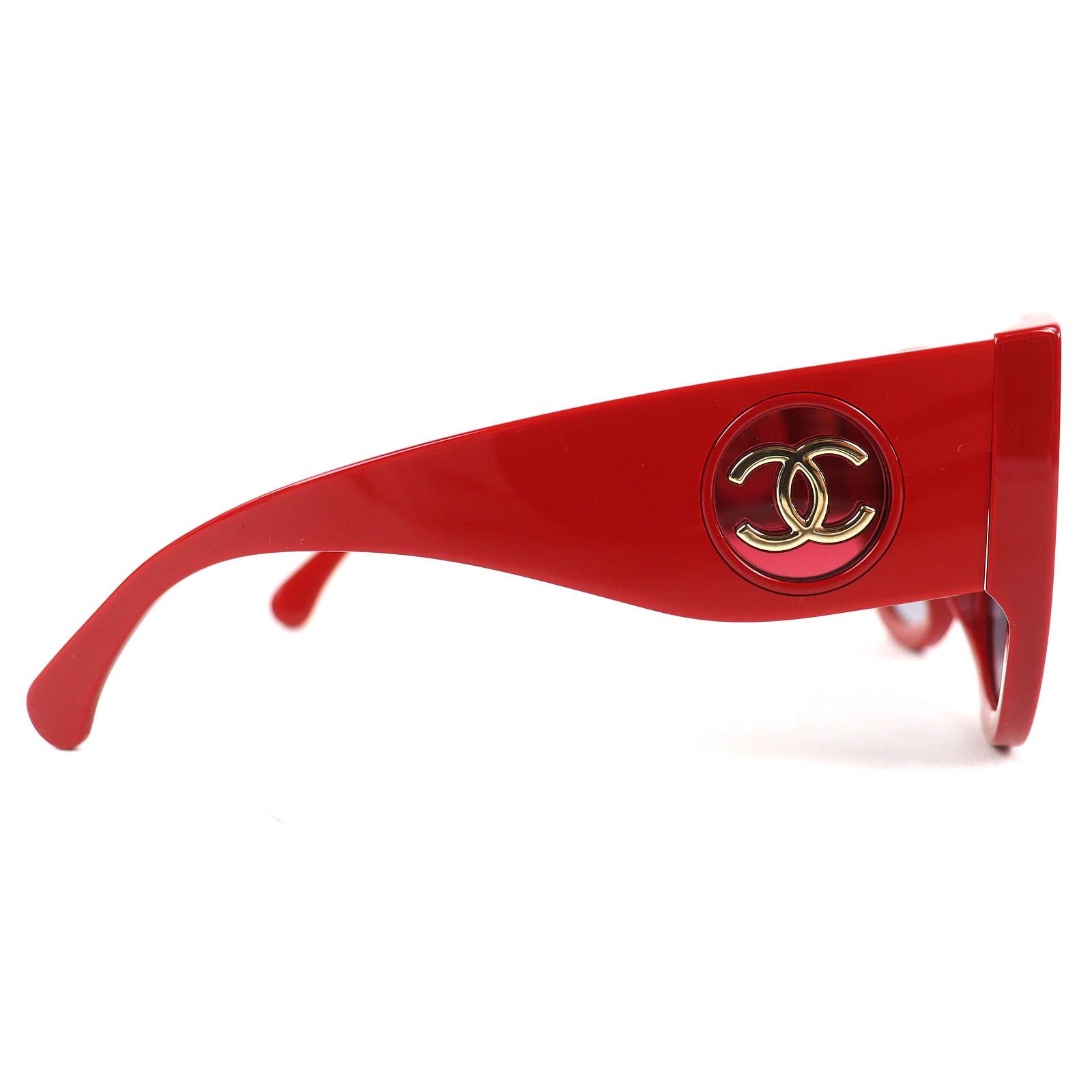 Chanel Chanel CHANEL Butterfly Shape Sunglasses Plastic / Synthetic Sunglasses 5550-A DUTY FREE for USA Size ONE SIZE - 5 Thumbnail