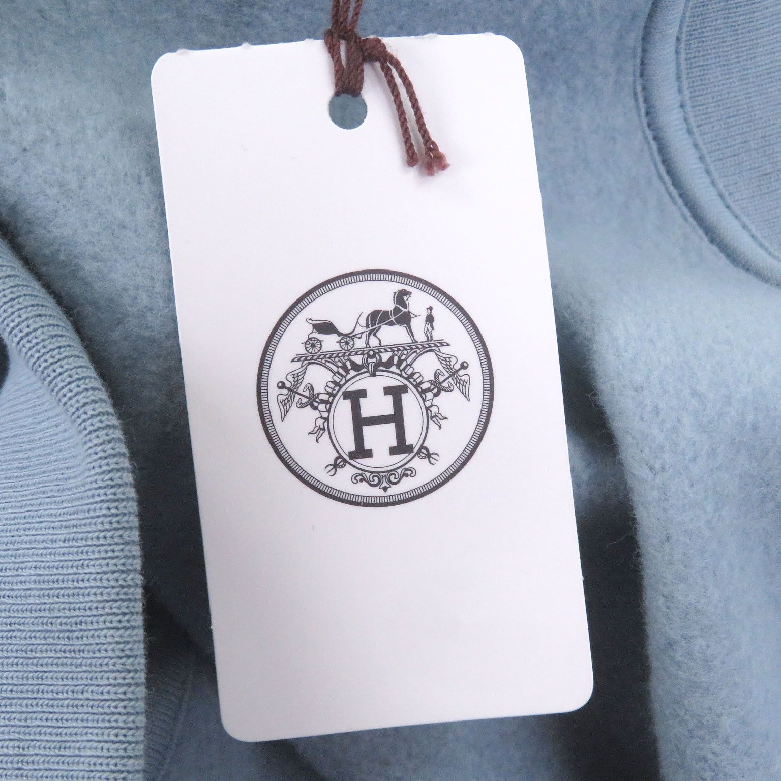 Hermes Hermes Hermès Super H Horse Lamb Leather Hoodie Leather Sweatshirts & Hoodies DUTY FREE for USA Size ONE SIZE - 8 Thumbnail