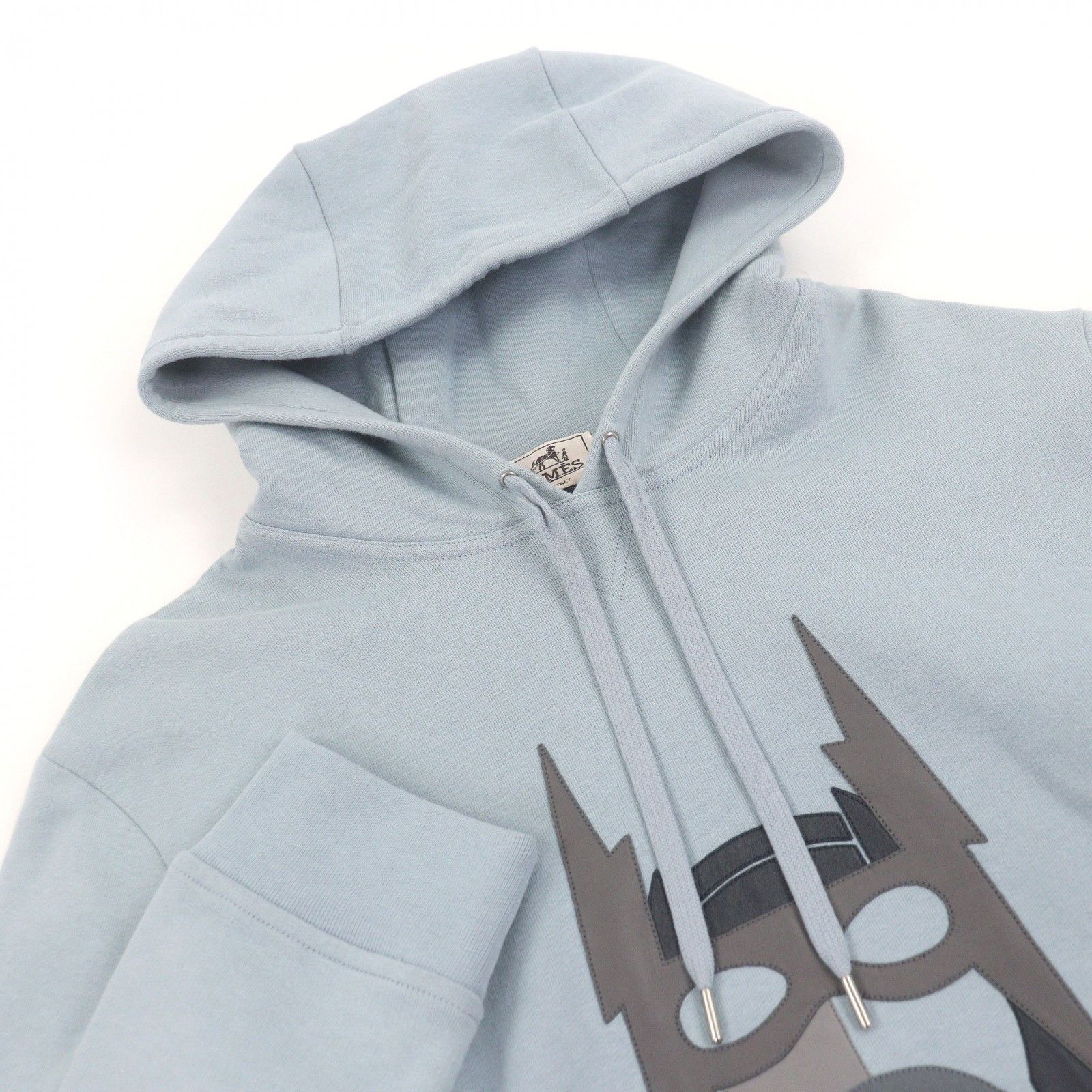 Hermes Hermes Hermès Super H Horse Lamb Leather Hoodie Leather Sweatshirts & Hoodies DUTY FREE for USA Size ONE SIZE - 2 Thumbnail
