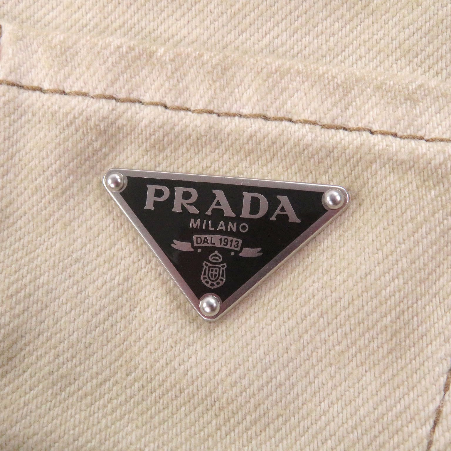Prada Prada Prada Cotton Denim Pants Textile Pants GEP358 DUTY FREE for USA Size ONE SIZE - 5 Thumbnail