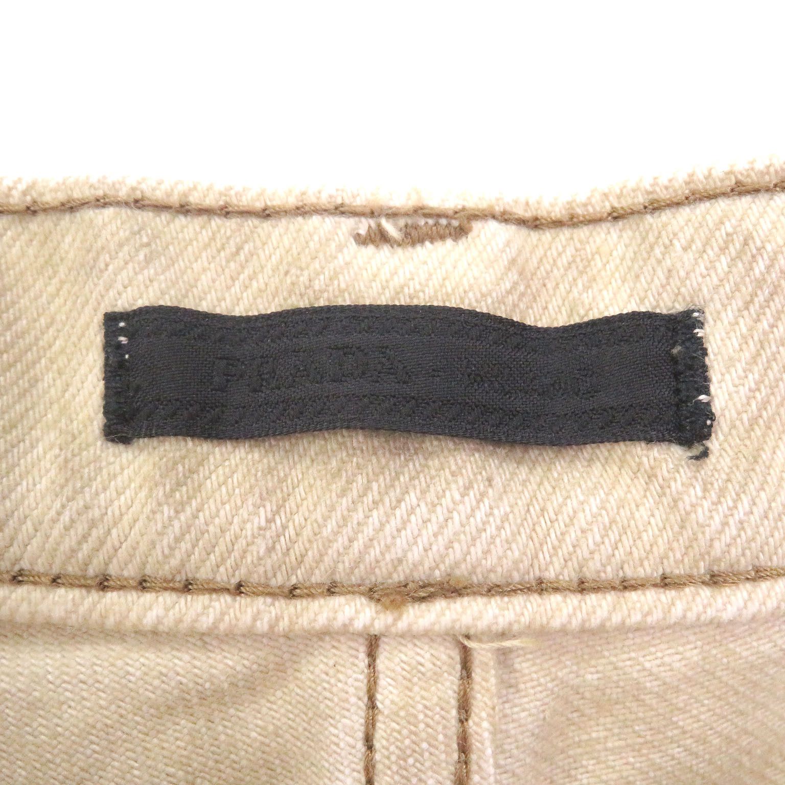 Prada Prada Prada Cotton Denim Pants Textile Pants GEP358 DUTY FREE for USA Size ONE SIZE - 8 Thumbnail