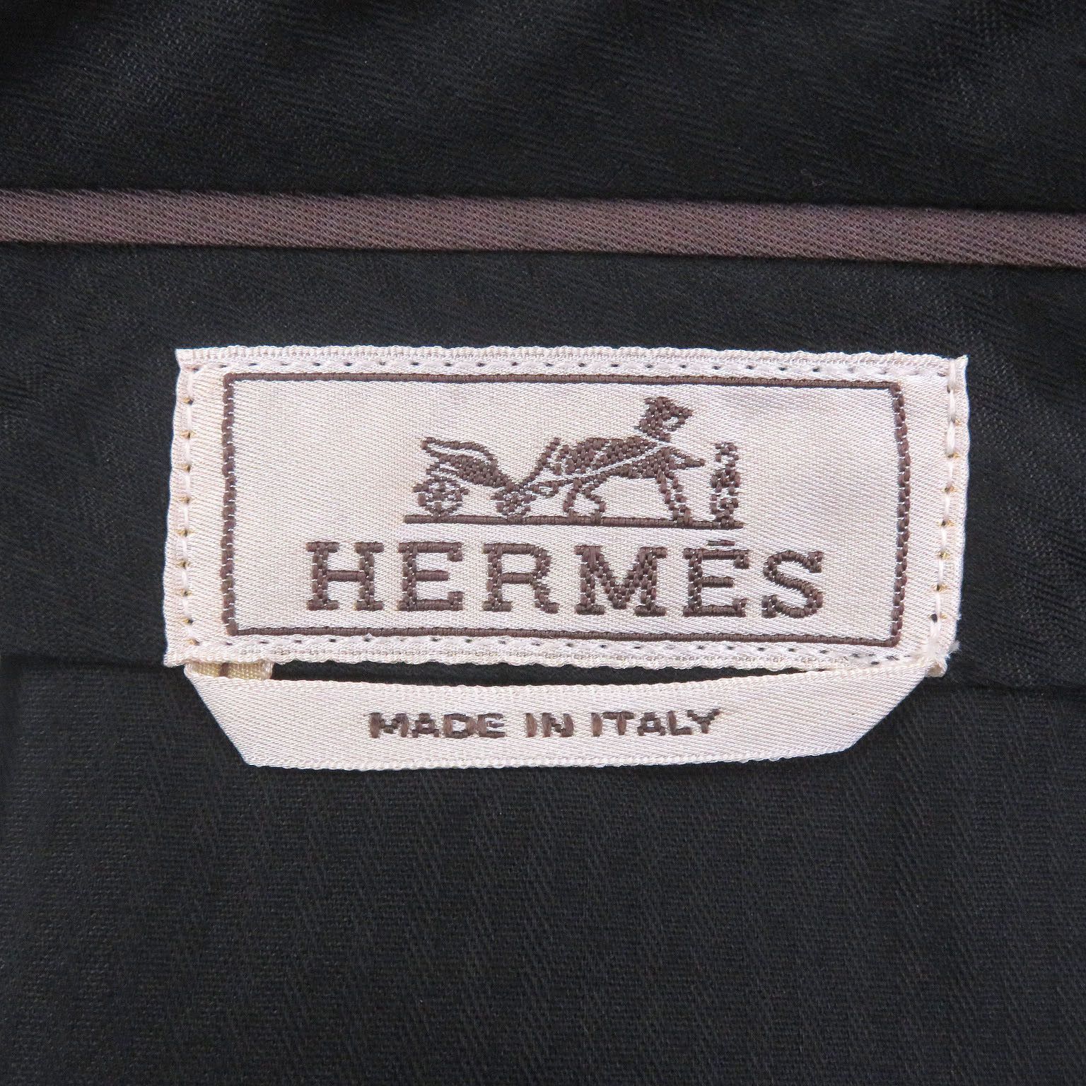 Hermes Hermes Hermès 40 Wool Nylon Polyester Slacks Textile Pants DUTY FREE for USA Size ONE SIZE - 5 Thumbnail