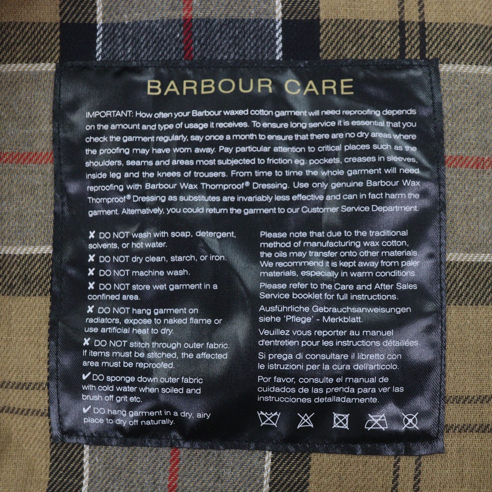 Barbour Barbour Barbour Solway Cotton Jacket Textile Outerwear DUTY FREE for USA Size ONE SIZE - 10 Thumbnail