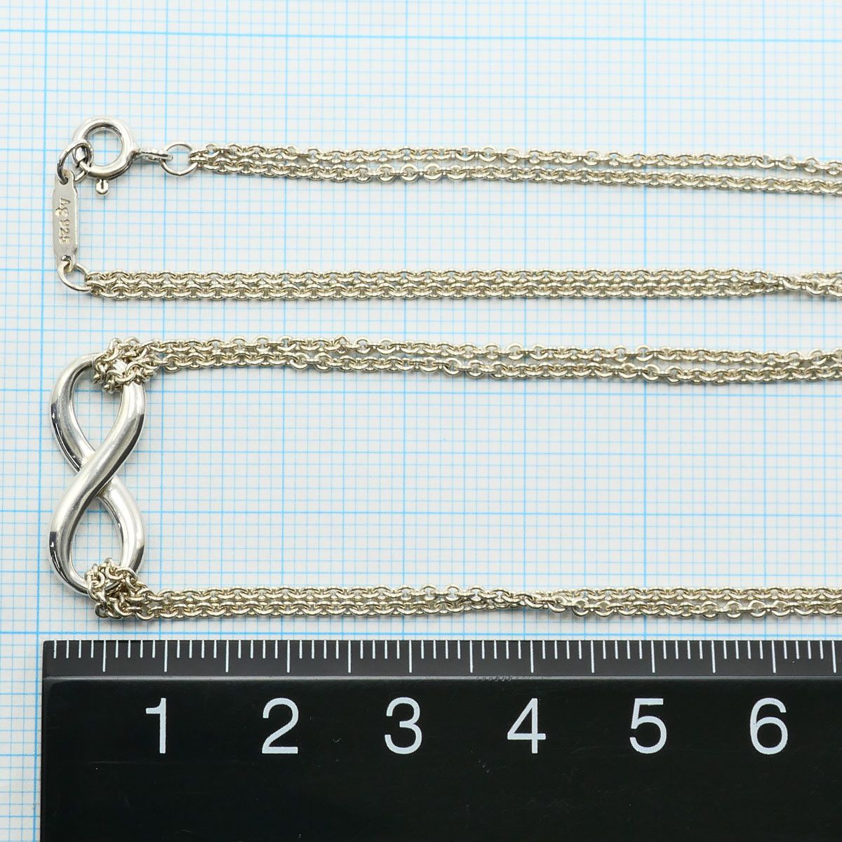 Tiffany & Co. Tiffany & Co. Tiffany & Co. Infinity Silver 925 Necklace Precious Metal Necklace DUTY FREE for USA Size ONE SIZE - 4 Thumbnail