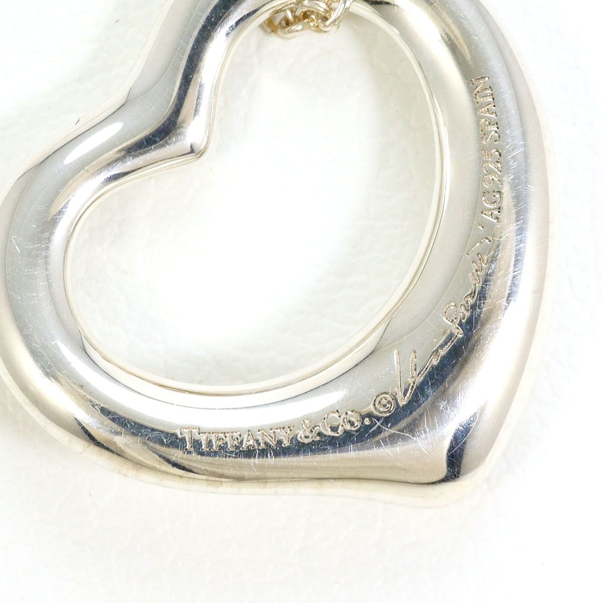 Tiffany & Co. Tiffany & Co. Tiffany Open Heart Silver Necklace Precious Metal Necklace DUTY FREE for USA Size ONE SIZE - 4 Thumbnail