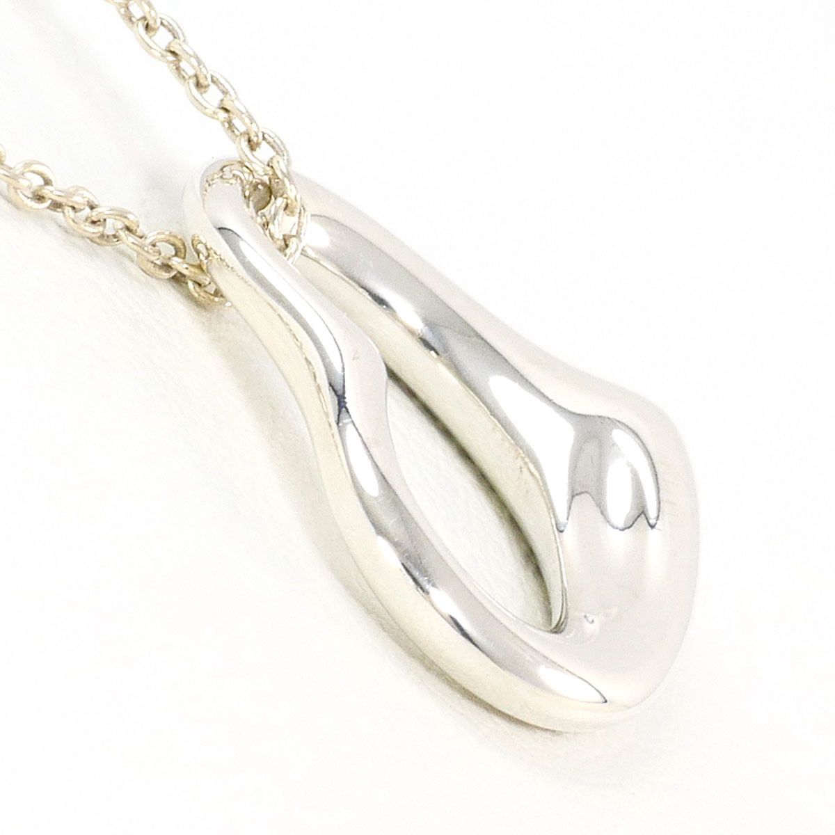 Tiffany & Co. Tiffany & Co. Tiffany Open Heart Silver 925 Necklace Precious Metal Necklace DUTY FREE for USA Size ONE SIZE - 2 Thumbnail