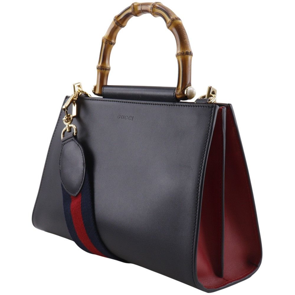 Gucci Gucci Gucci Nymphaea Calf 2way Bag Leather Handbag 459076 DUTY FREE for USA Size ONE SIZE - 2 Thumbnail