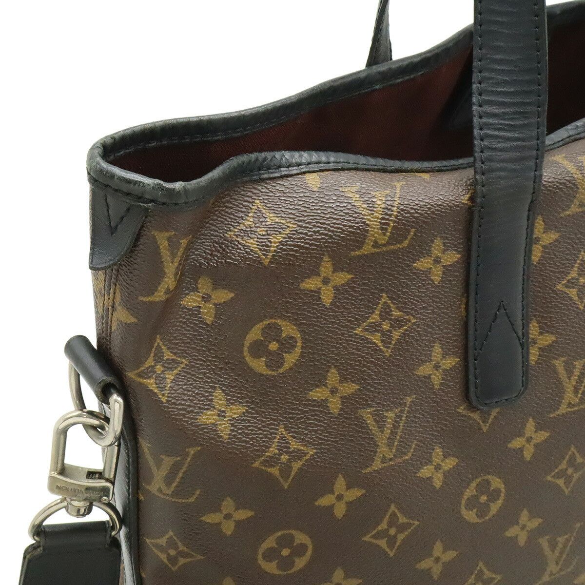 Louis Vuitton Louis Vuitton Louis Vuitton Davis Monogram 2way Tote Bag Textile Shoulder Bag M56708 DUTY FREE for USA Size ONE SIZE - 4 Thumbnail