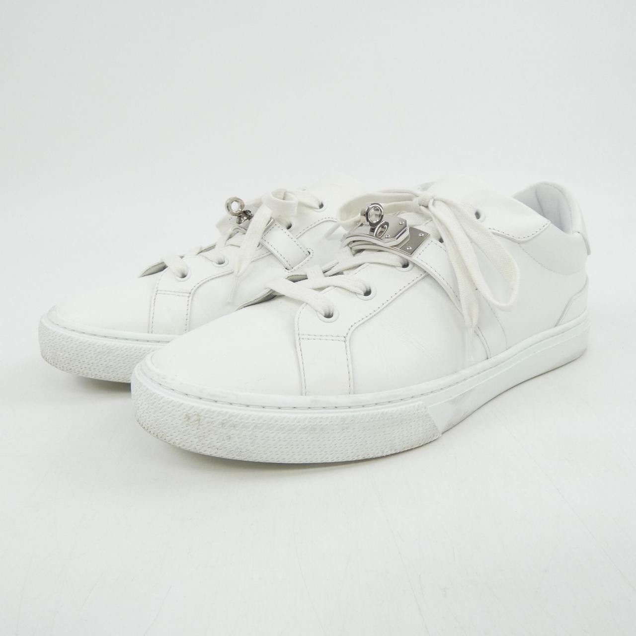 Hermes Hermes Hermès Day Kelly Buckle Calf Sneakers Leather Shoes DUTY FREE for USA Size ONE SIZE - 3 Thumbnail