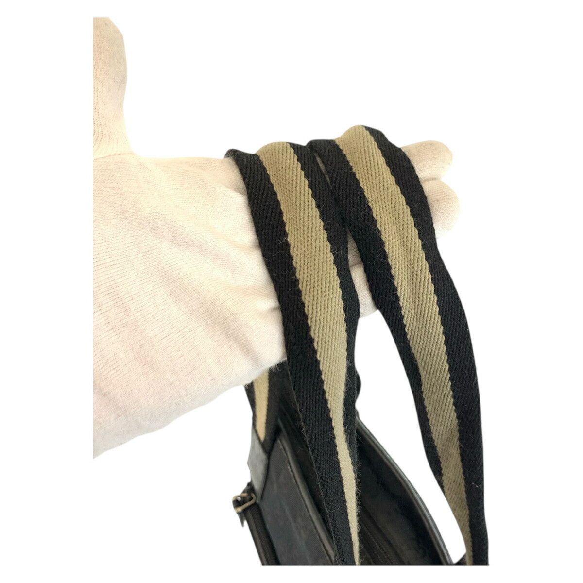 Gucci Gucci Gucci GG Canvas Leather Tote Bag Textile Tote Bag 019 0402 DUTY FREE for USA Size ONE SIZE - 8 Thumbnail