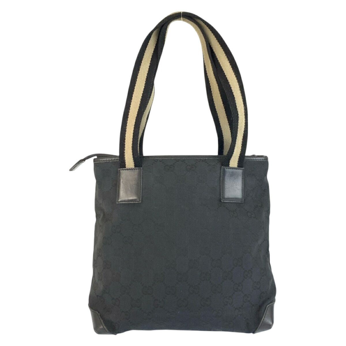 Gucci Gucci Gucci GG Canvas Leather Tote Bag Textile Tote Bag 019 0402 DUTY FREE for USA Size ONE SIZE - 2 Thumbnail