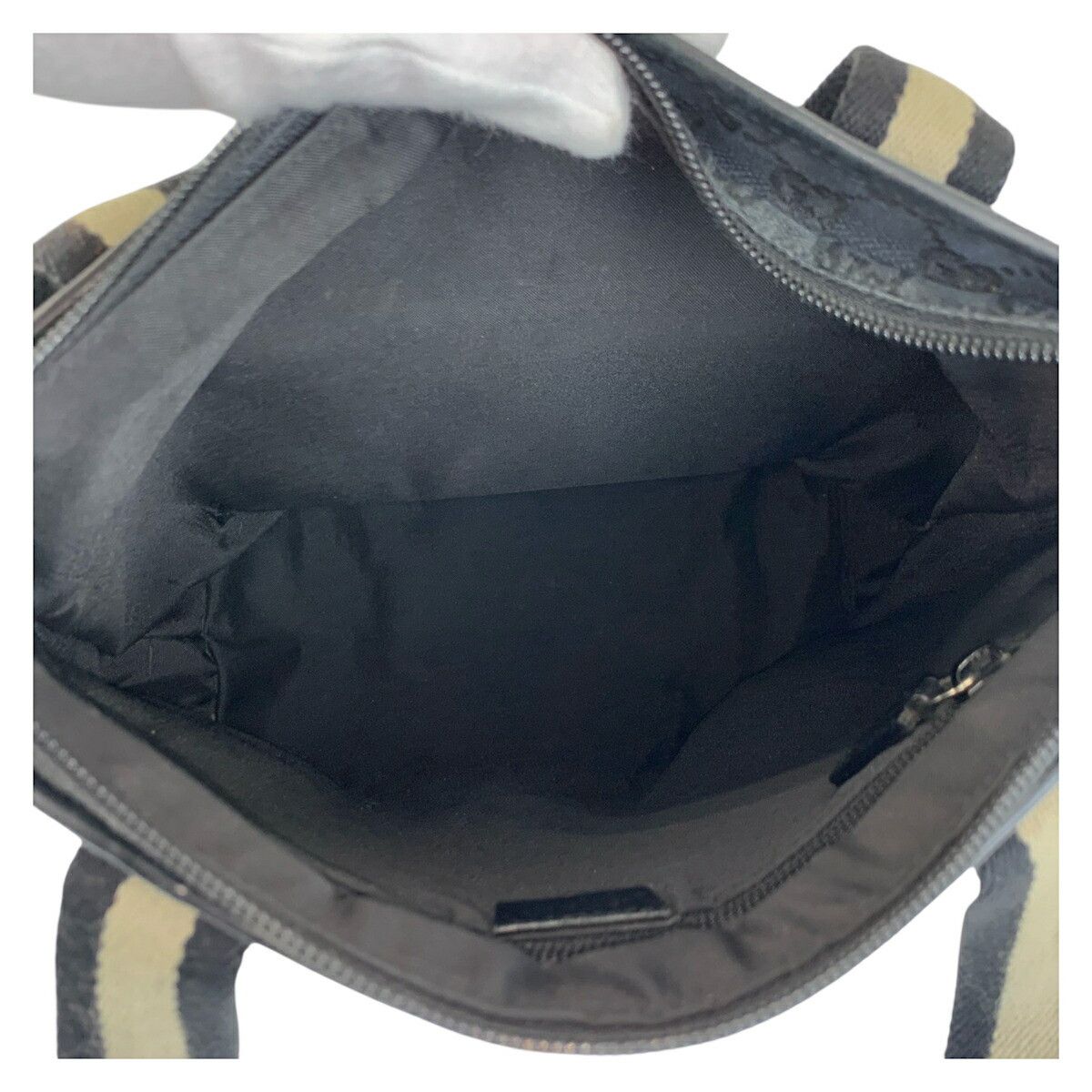 Gucci Gucci Gucci GG Canvas Leather Tote Bag Textile Tote Bag 019 0402 DUTY FREE for USA Size ONE SIZE - 9 Thumbnail