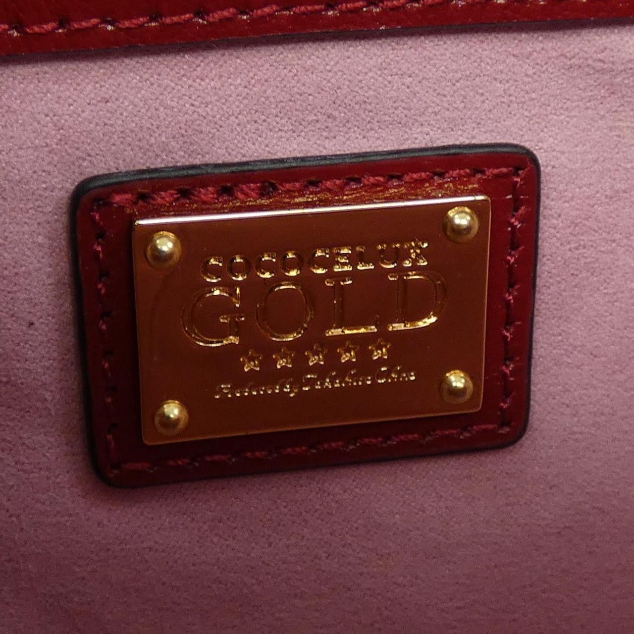 Other Other COCOCELUX GOLD Bag Leather Handbag DUTY FREE for USA Size ONE SIZE - 5 Thumbnail