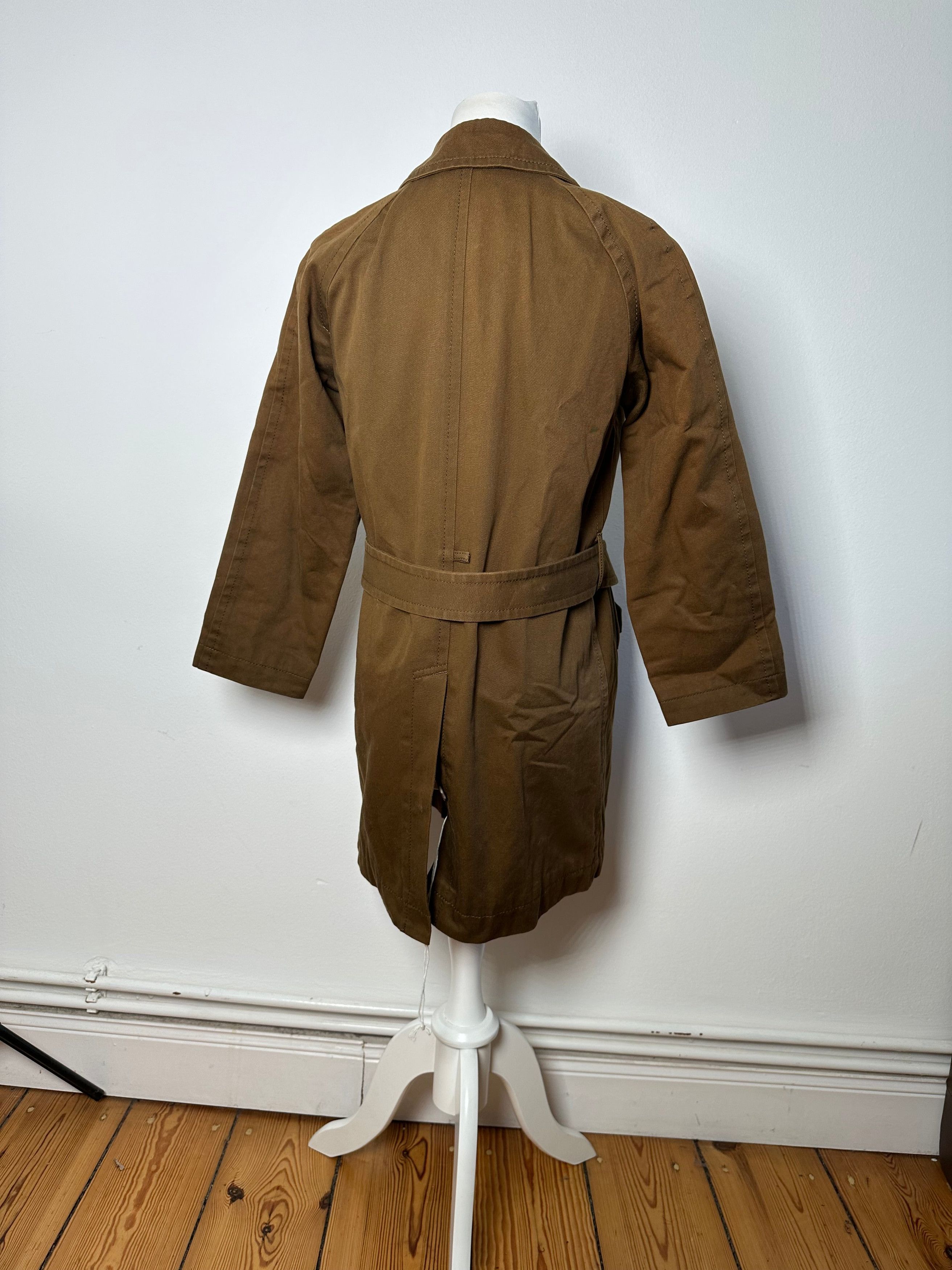 Comme des Garcons Vintage Comme Des Garçons Denim Trenchcoat Khaki Brown S Size S / US 4 / IT 40 - 4 Thumbnail