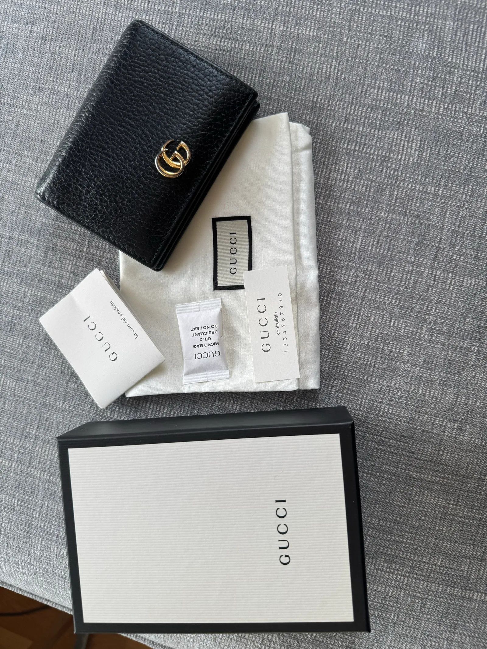 Gucci Gucci GG Marmont card case wallet Wallet Size ONE SIZE - 3 Thumbnail